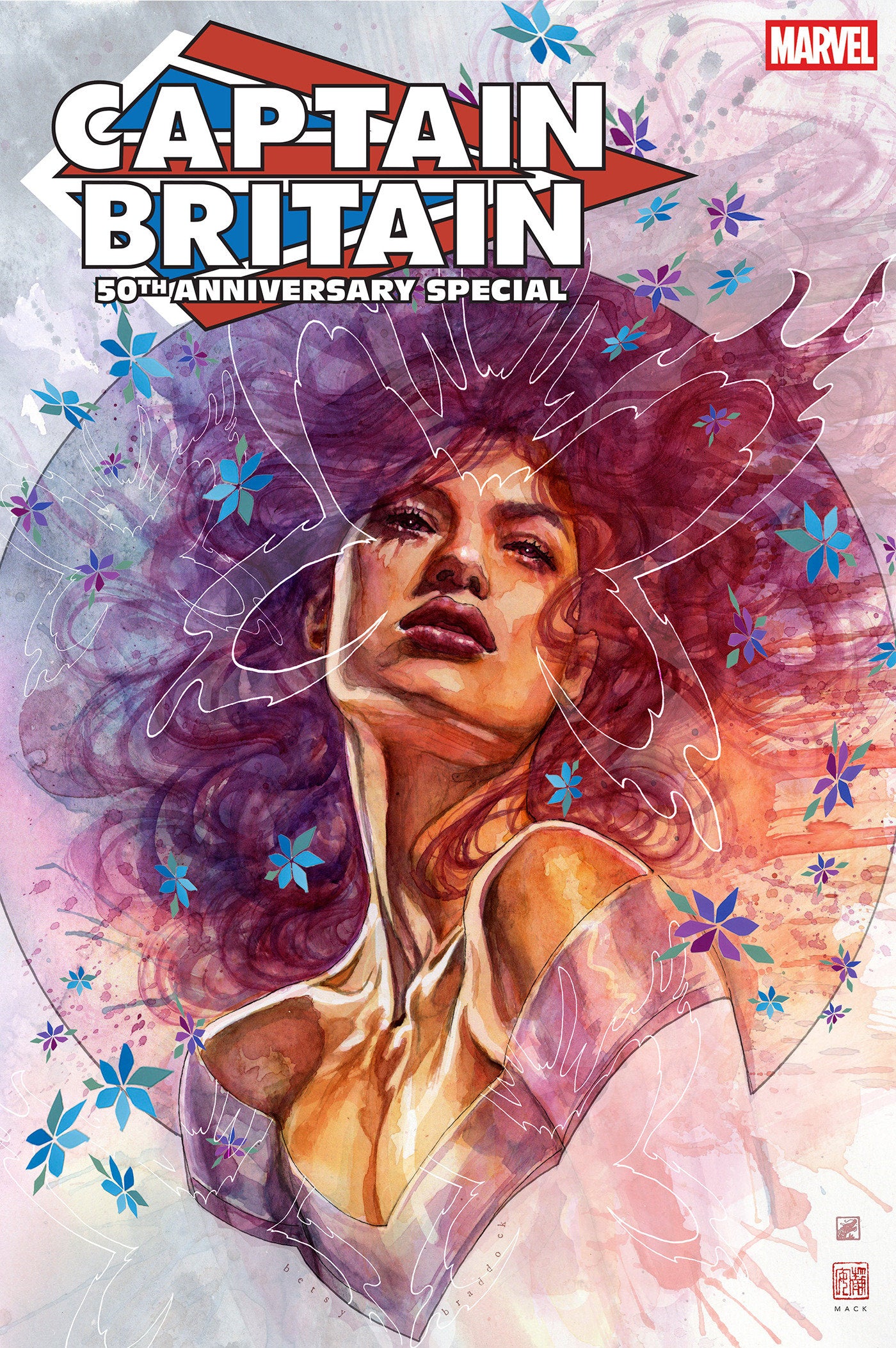 Captain Britain 50 Th Anniversary Special #1 David Mack Variant | BD Cosmos