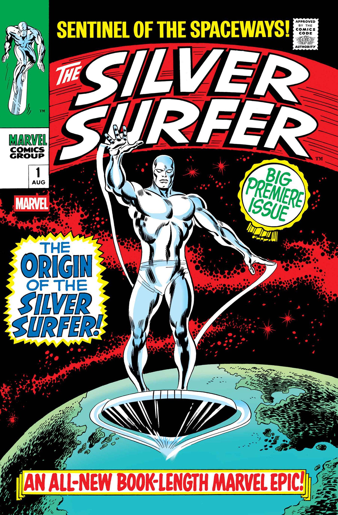 Silver Surfer #1 MARVEL Facsimile Edition 03/25/2026 | BD Cosmos