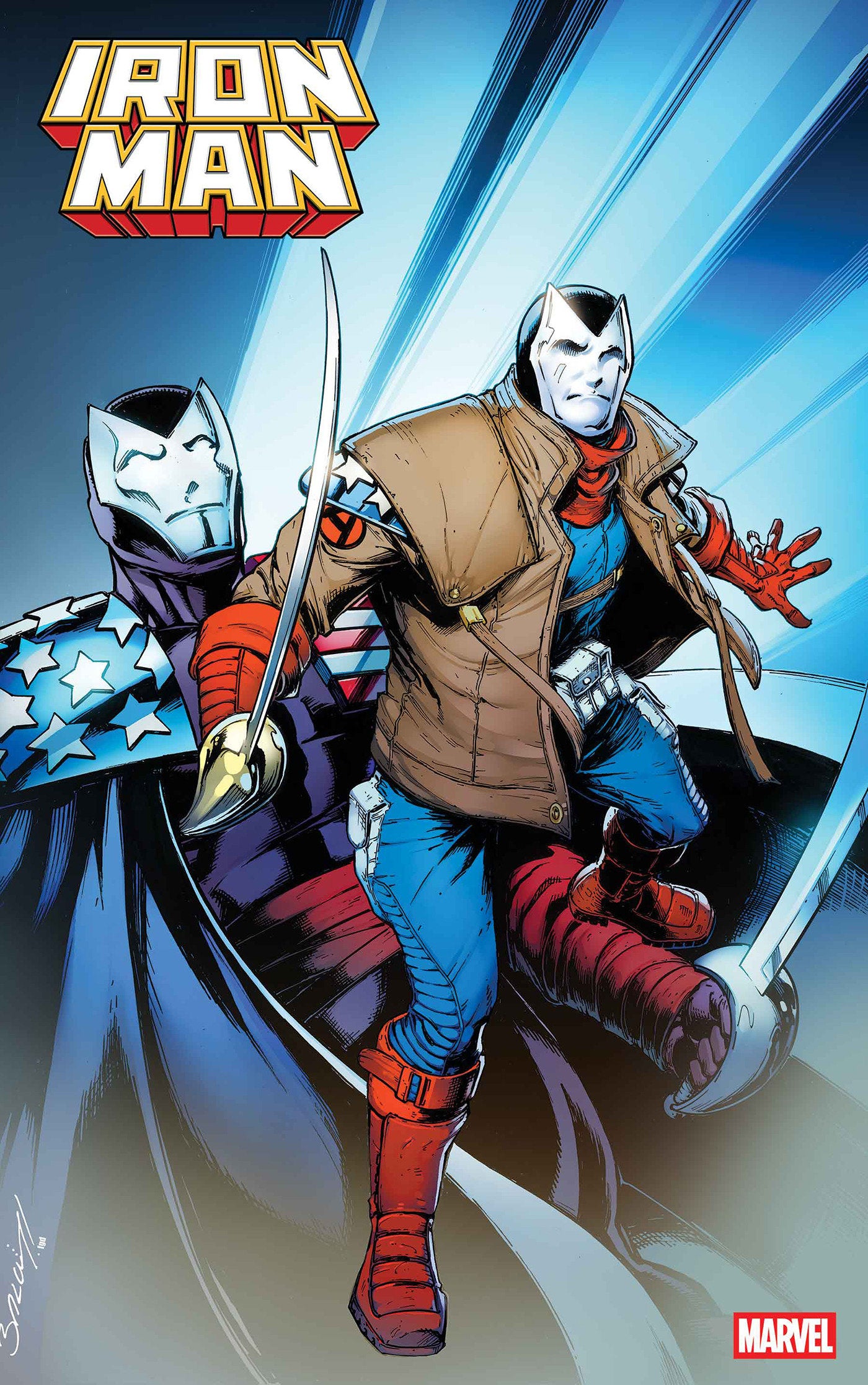 Iron Man #4 Mark Bagley Citizen V Variant | BD Cosmos