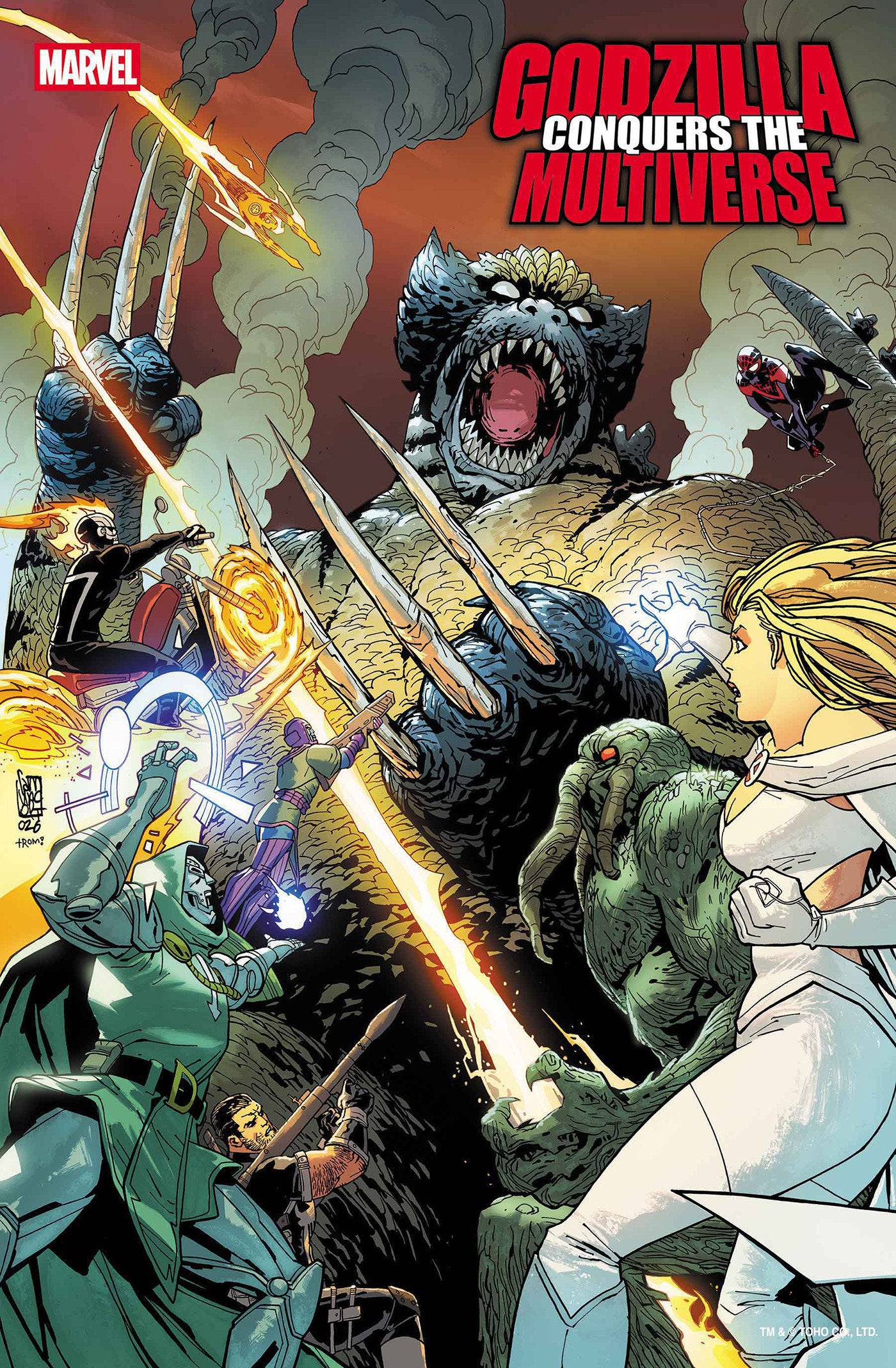 Godzilla Conquers The Multiverse #1 Marvel Camuncoli 07/22/2026 | BD Cosmos