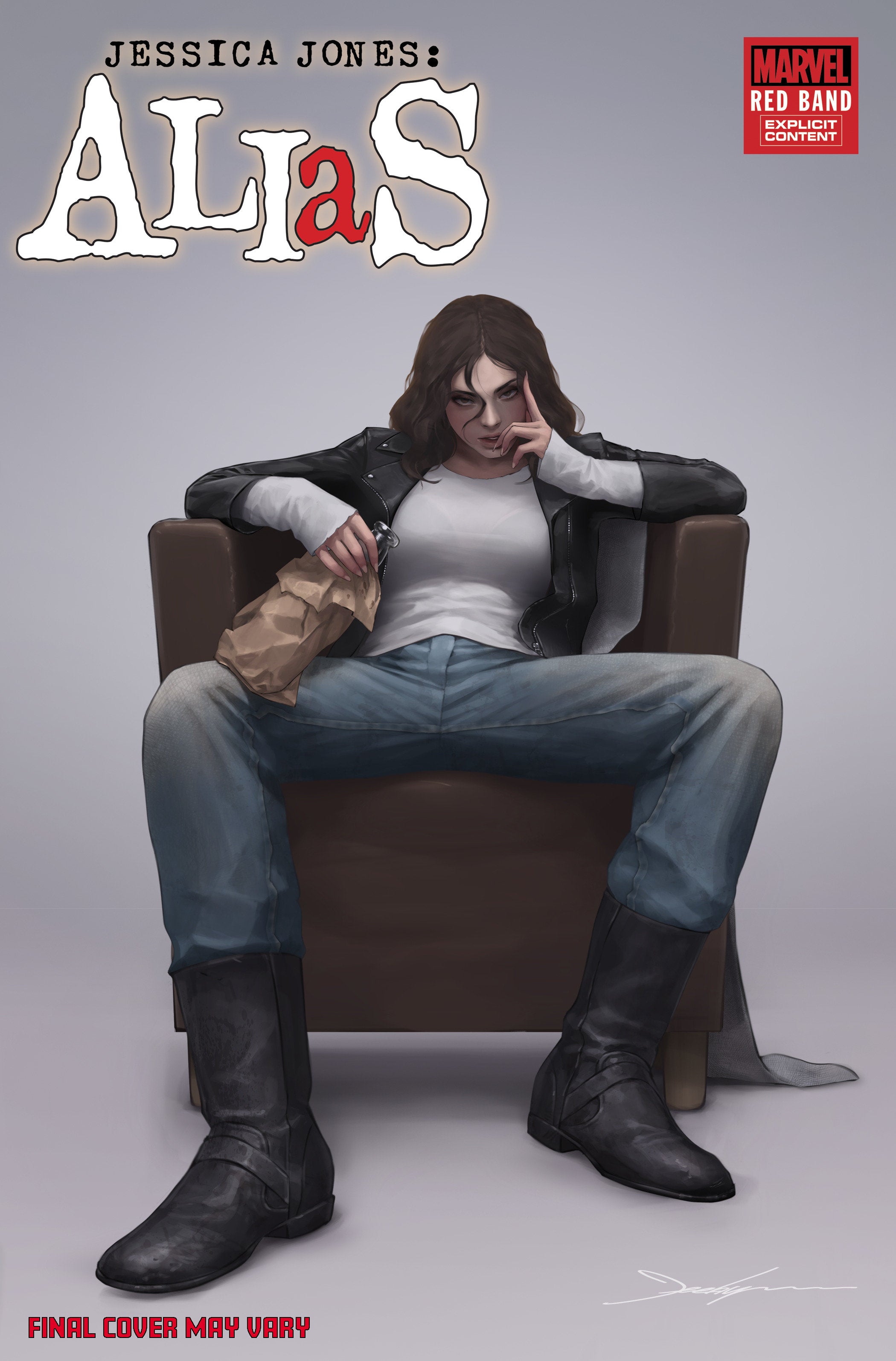 Alias: Red Band #1 Jeehyung Lee Variant [Polybagged] | BD Cosmos