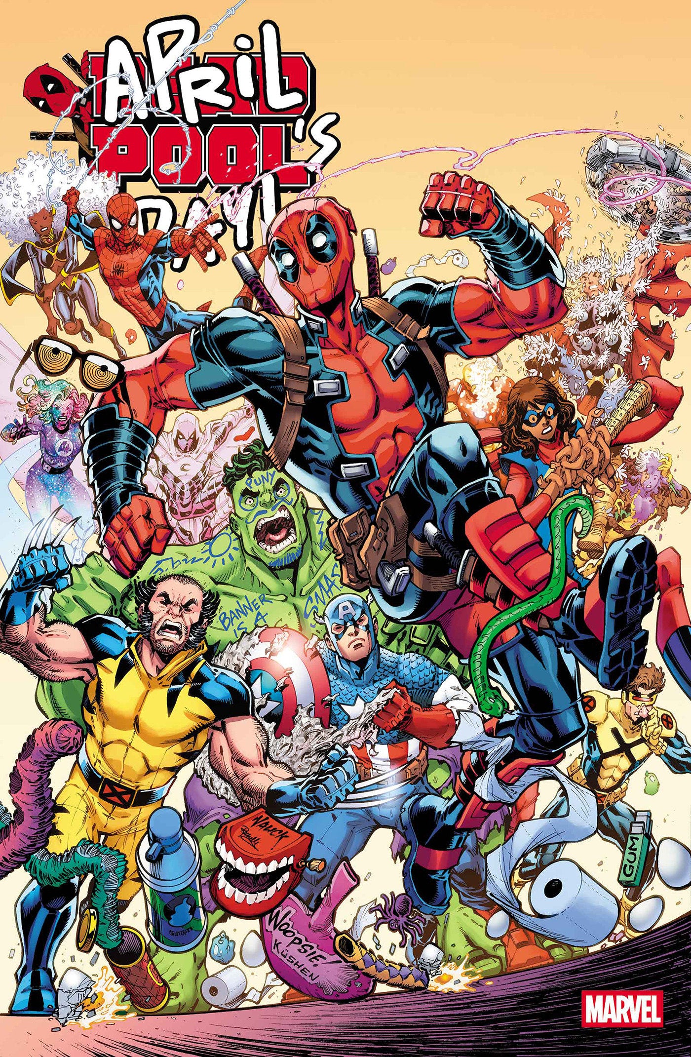 Deadpool: April Pool's Day #1 Todd Nauck Variant | BD Cosmos