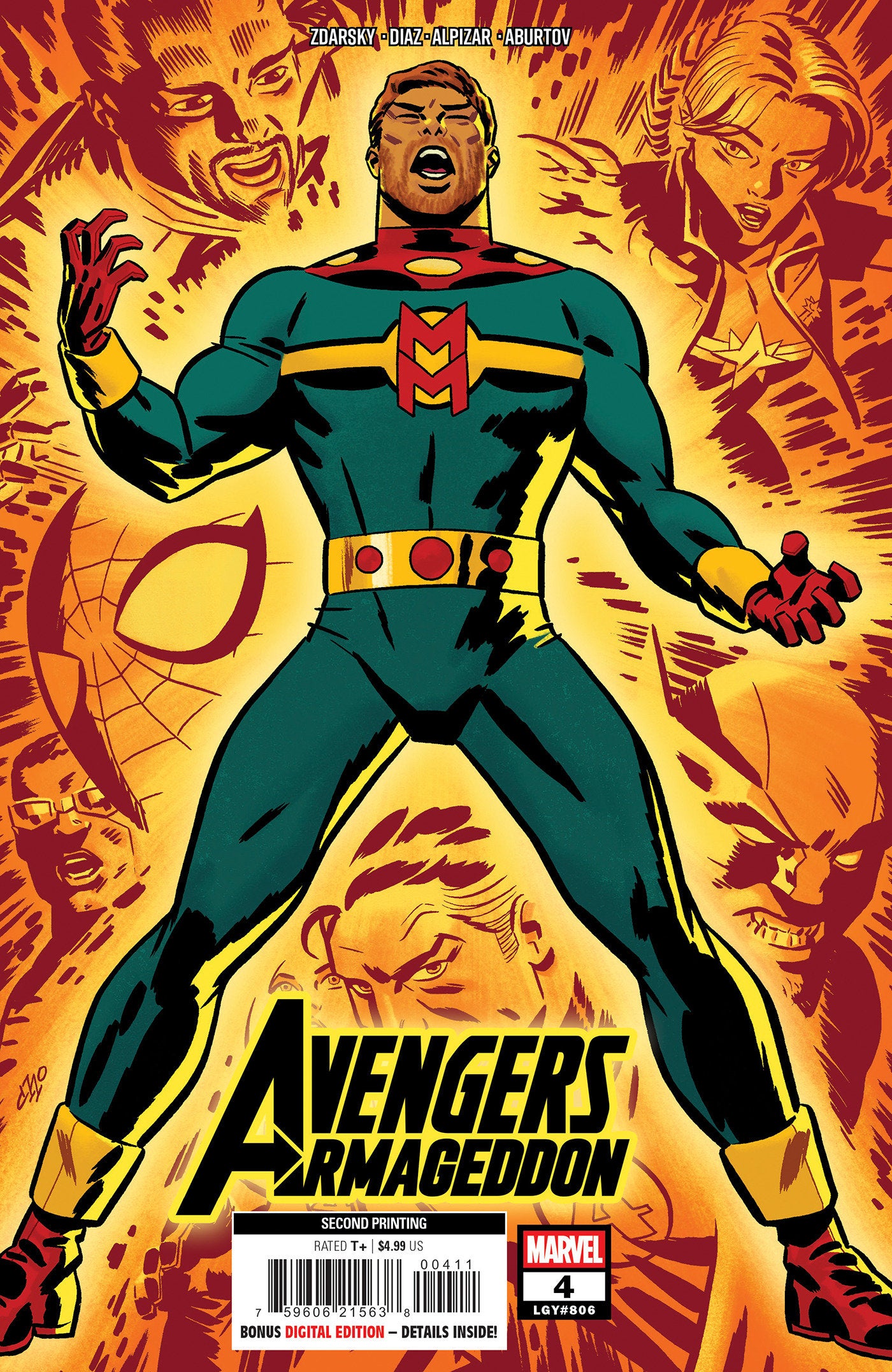 Avengers: Armageddon #4 MARVEL Michael Cho 2nd Printing 10/28/2026 | BD Cosmos