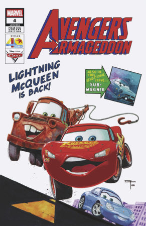 Avengers: Armageddon #4 Marvel Peralta Pixar 40Th 09/16/2026 | BD Cosmos