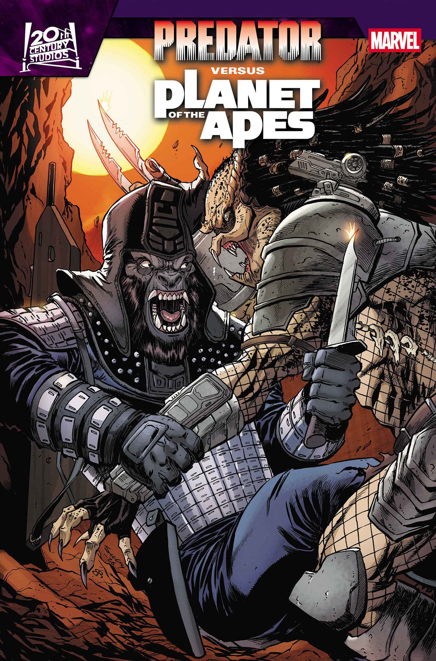 Predator vs. The Planet Of The Apes #1 Marvel Seeley 07/29/2026 | BD Cosmos