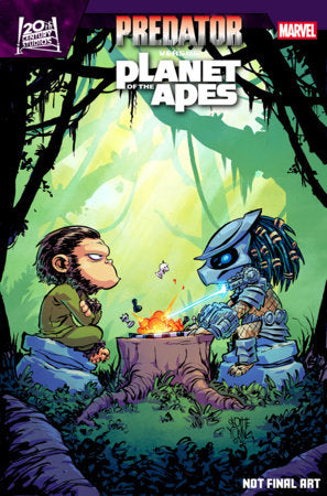 Predator vs. The Planet Of The Apes #1 Marvel Young 07/29/2026 | BD Cosmos