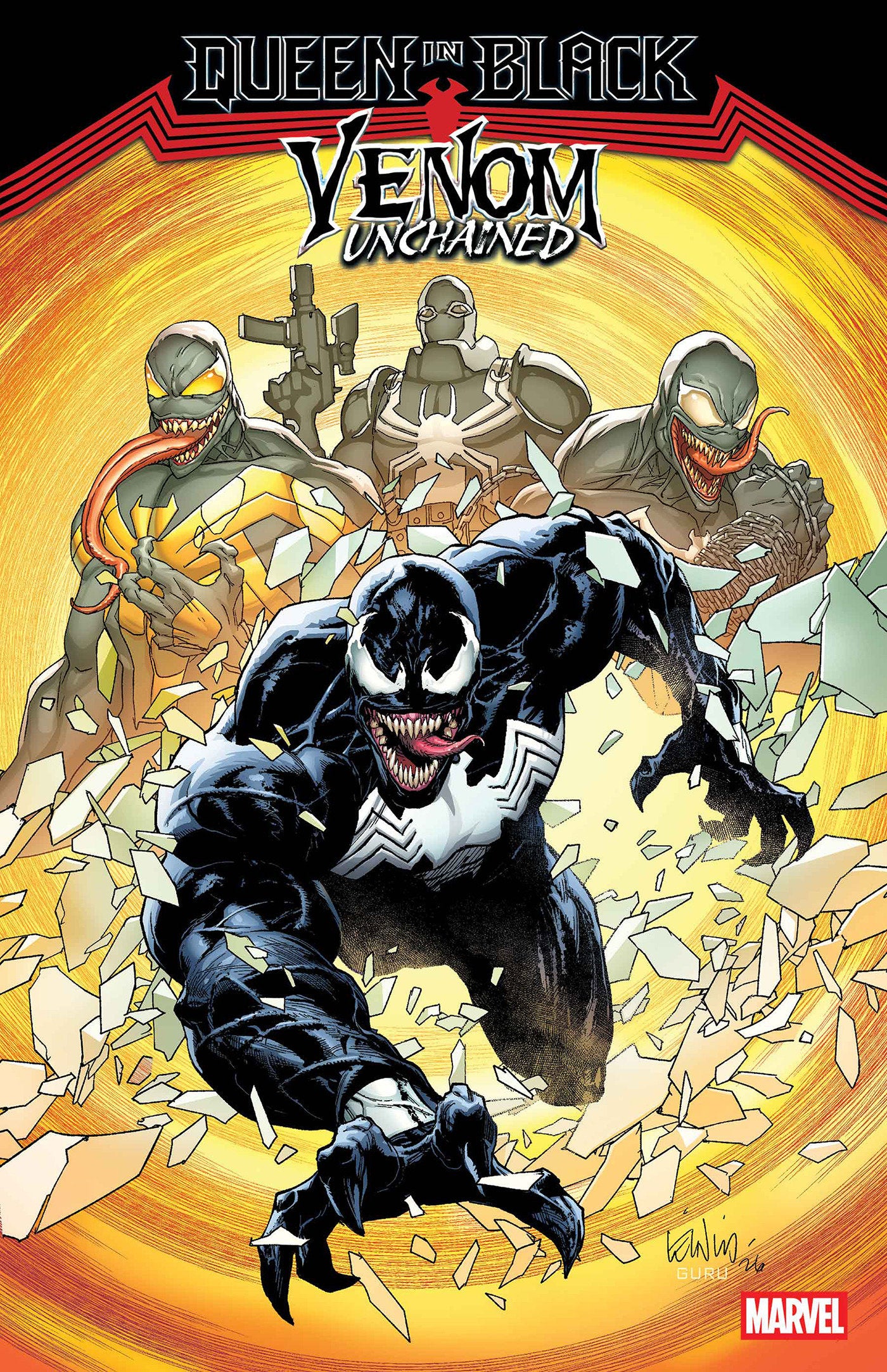 Queen In Black Venom Unchained #1 Marvel 07/15/2026 | BD Cosmos