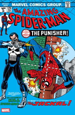 Amazing Spider-Man #129 Marvel Facsimile Blue Foil [New Printing 2] 07/08/2026 | BD Cosmos