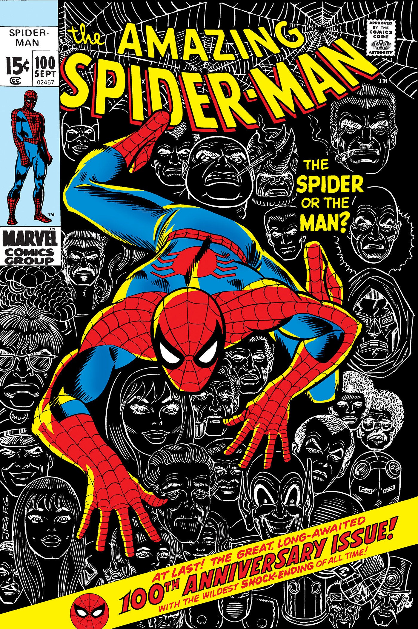 Amazing Spider-Man #100 Marvel Facsimile Foil 08/12/2026 | BD Cosmos