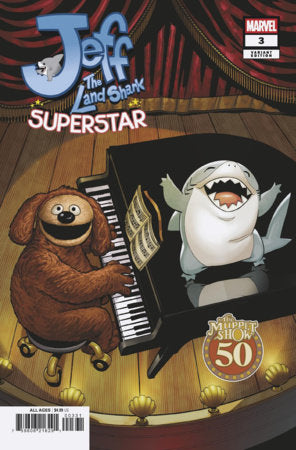 Jeff The Land Shark: Superstar #3 Marvel Matteo Lolli Muppets 09/16/2026 | BD Cosmos