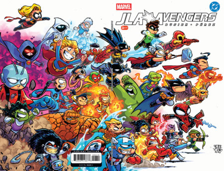 JLA/Avengers #3 Marvel 1:25 Facsimile Young Wraparound 07/22/2026 | BD Cosmos