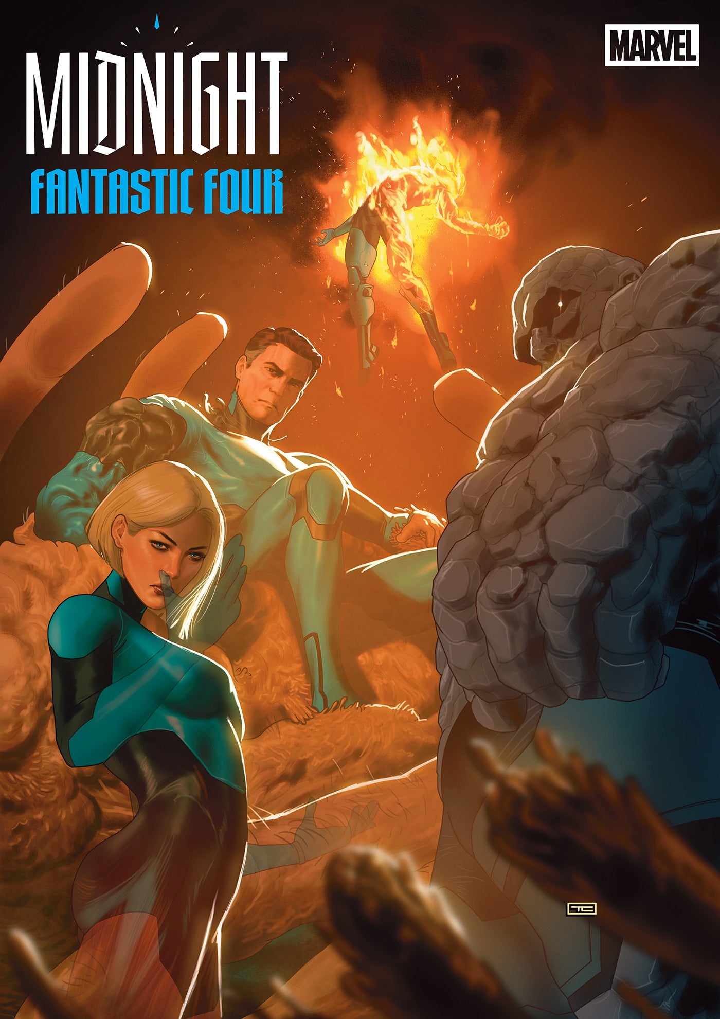 Midnight Fantastic Four #2 Marvel E Clarke 1:25 11/18/2026 | BD Cosmos