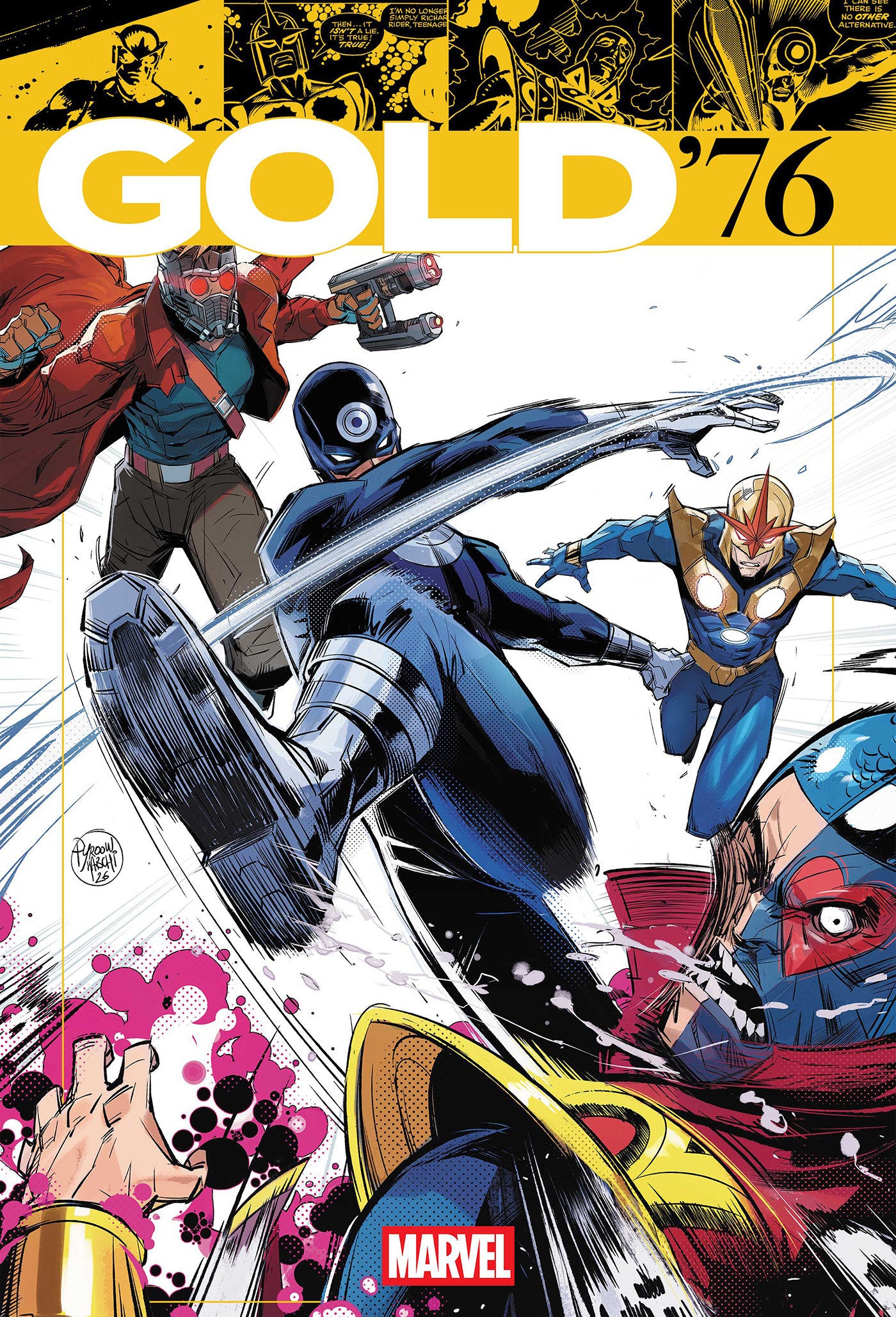 Marvel Gold '76 #1 Marvel Habchi Homage 09/09/2026 | BD Cosmos