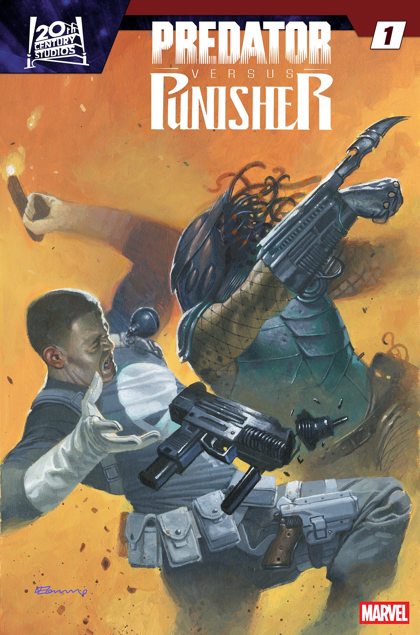 Predator vs. Punisher #1 Marvel C 1:25 Fabrizio De Tommaso 11/11/2026 | BD Cosmos