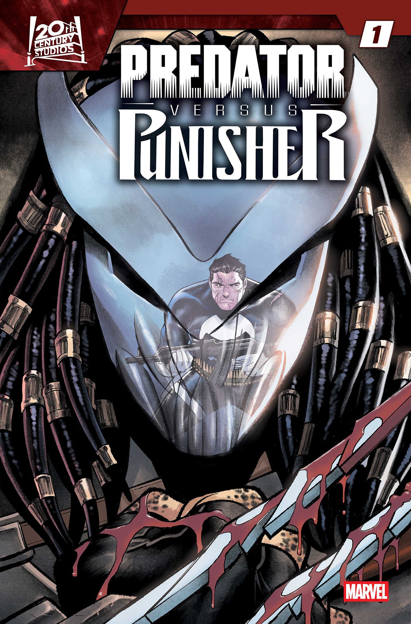 Predator vs. Punisher #1 Marvel F Martin Coccolo Foil 11/11/2026 | BD Cosmos
