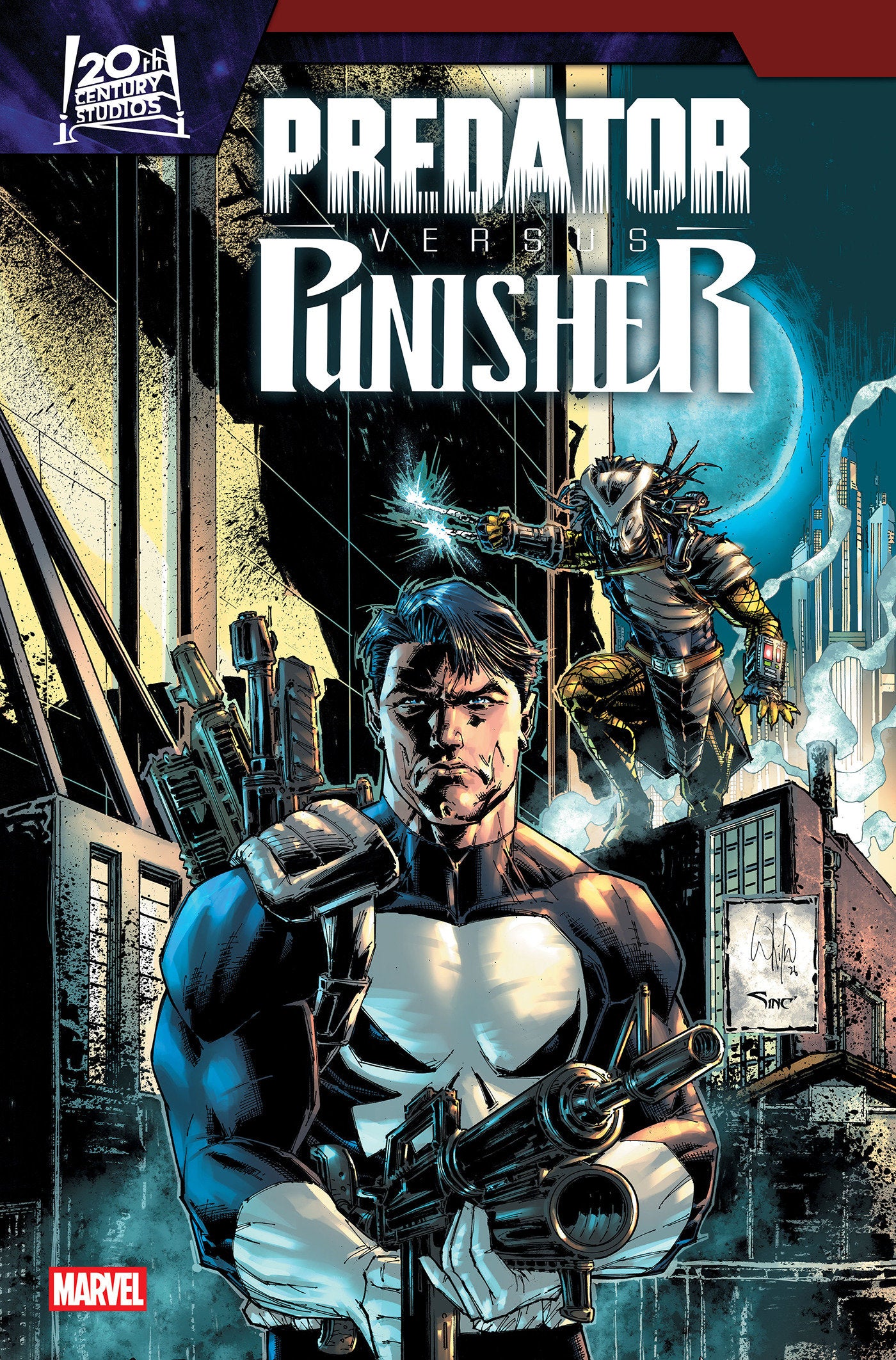 Predator vs. Punisher #2 MARVEL C Portacio 1:25 12/16/2026 | BD Cosmos