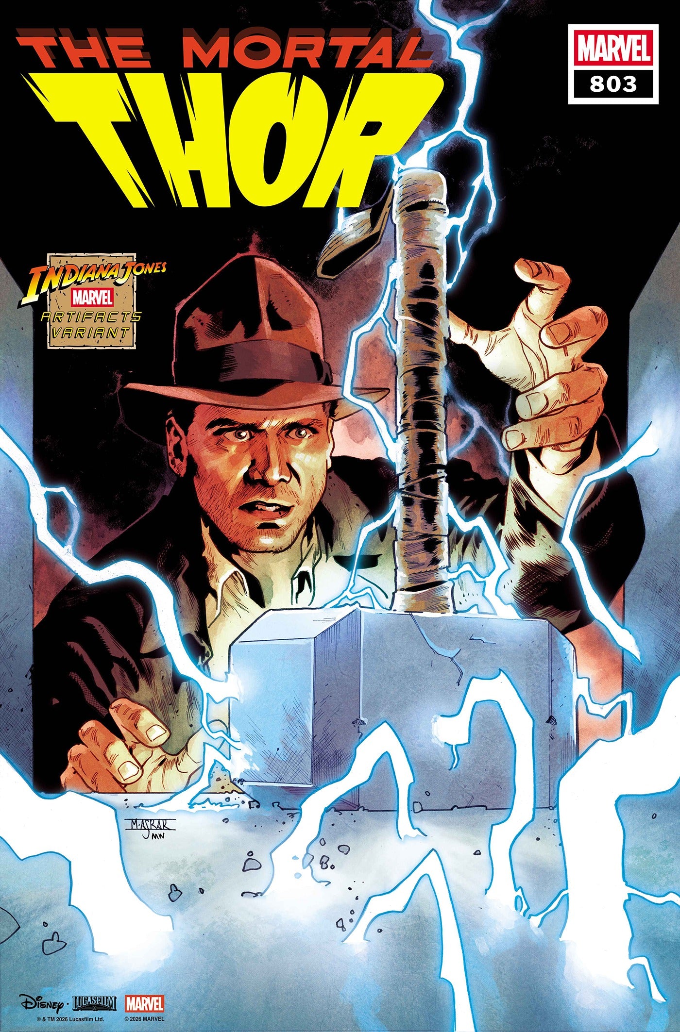 Thor #803 Marvel Asrar Marvel Artifact 11/25/2026 | BD Cosmos