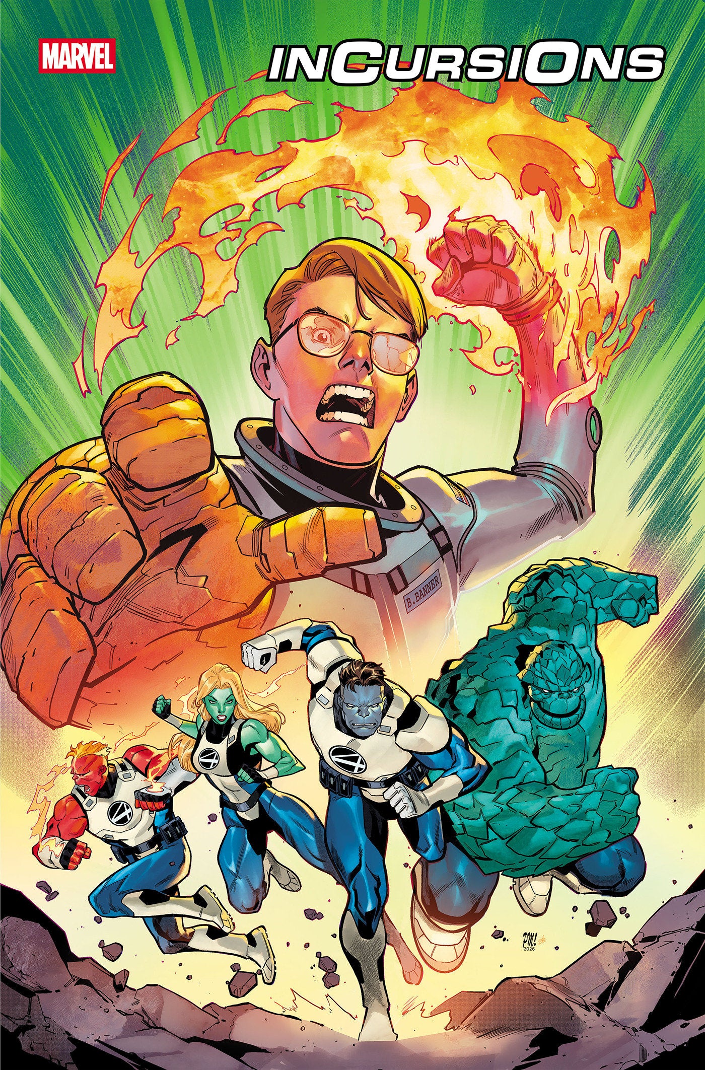 Fantastic Four: Incursions #1 MARVEL A Medina 12/23/2026 | BD Cosmos