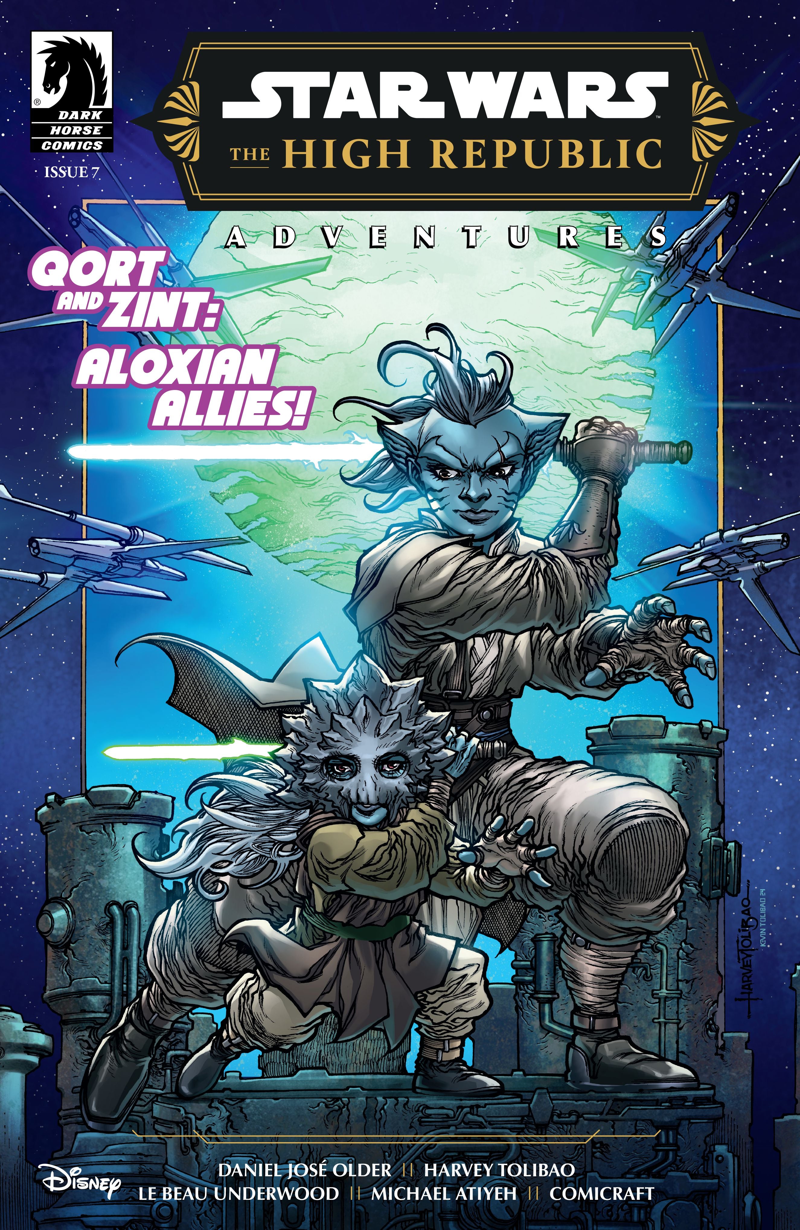 High Republic Adventures S3 #7 A DARK HORSE Tolibao 07/10/2024 | BD Cosmos