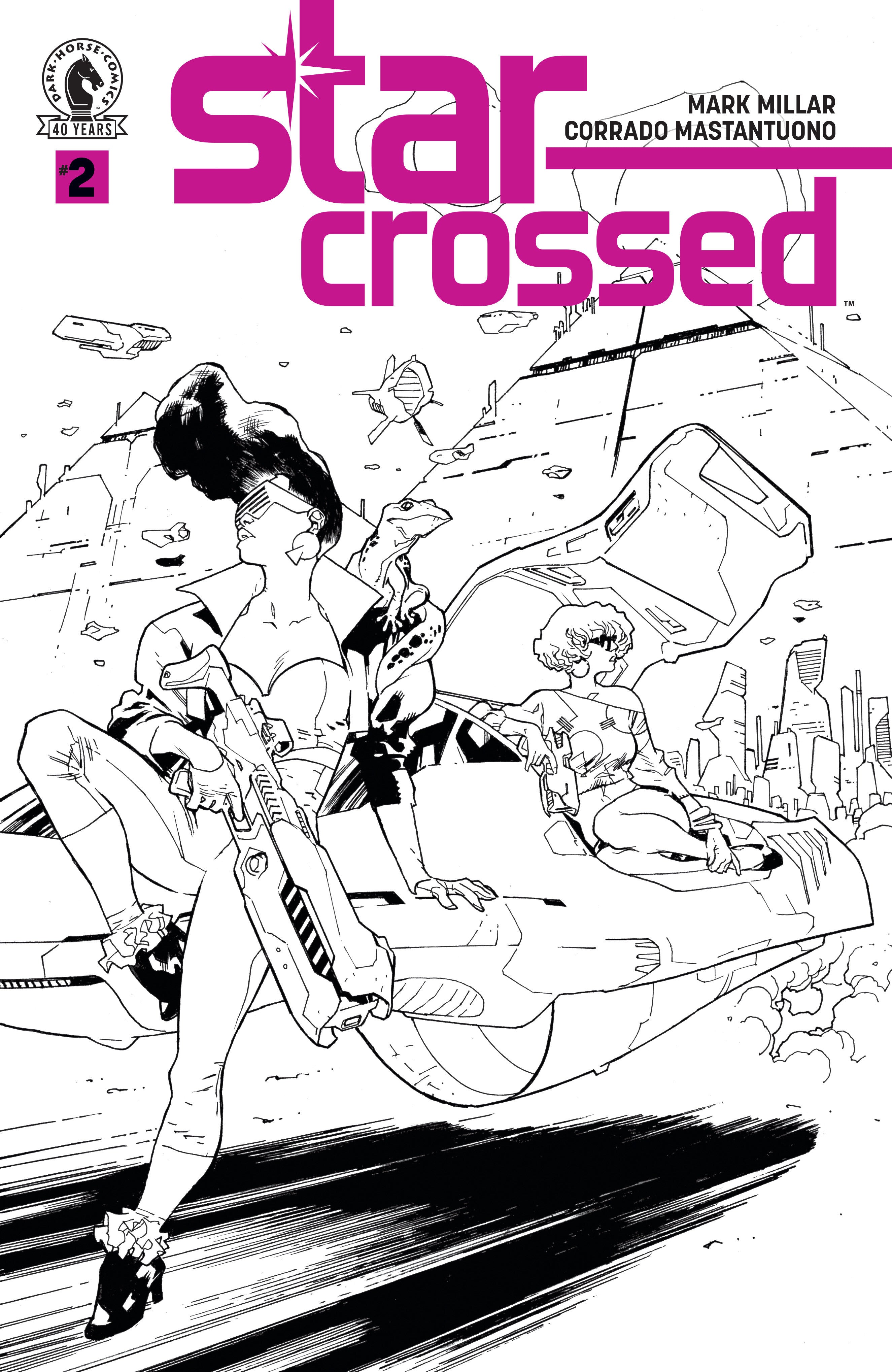 Star Crossed #2 Dark Horse B B&W Immonen 08/19/2026 | BD Cosmos