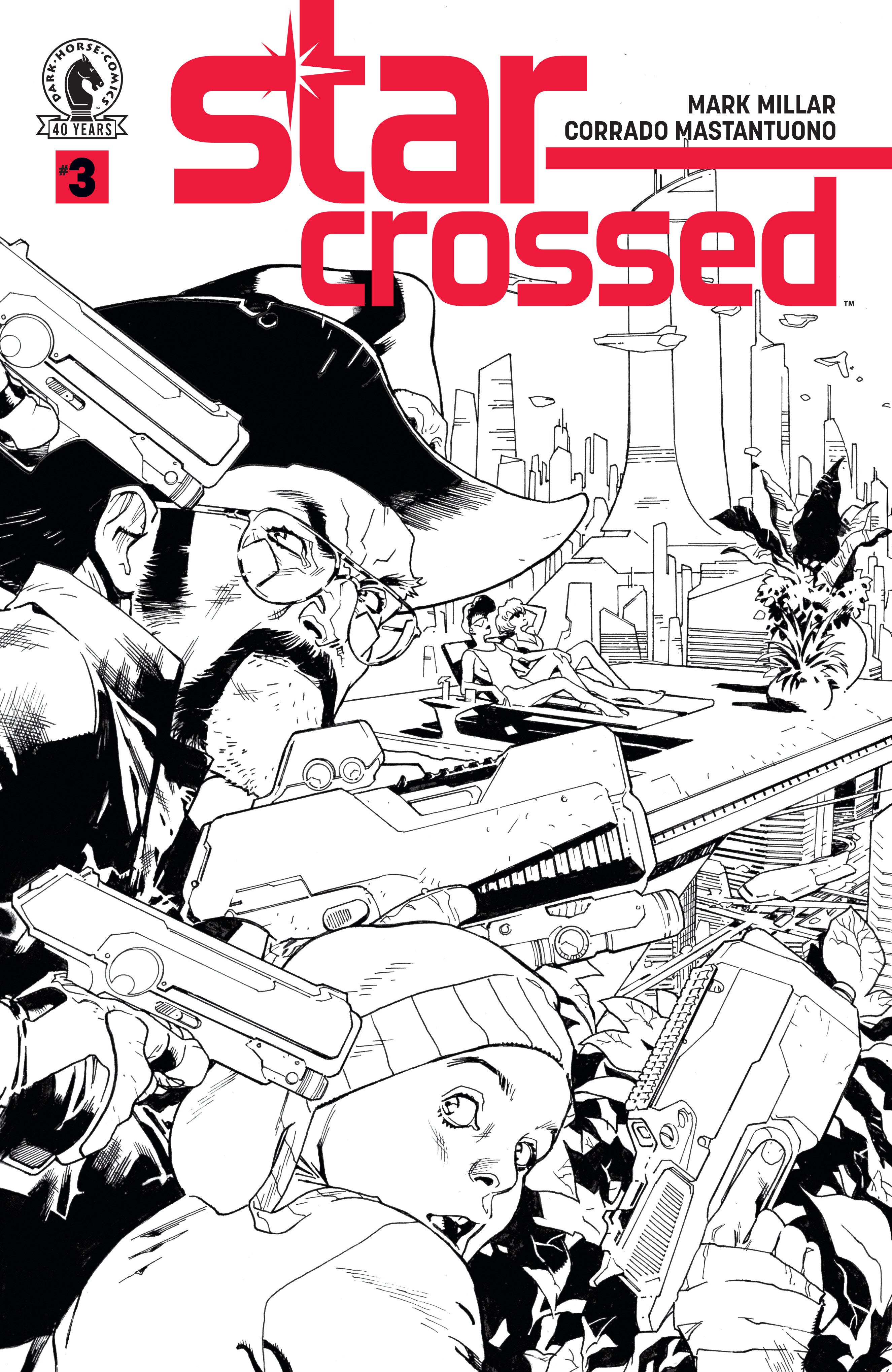 Star Crossed #3 Dark Horse B B&W Immonen 09/23/2026 | BD Cosmos