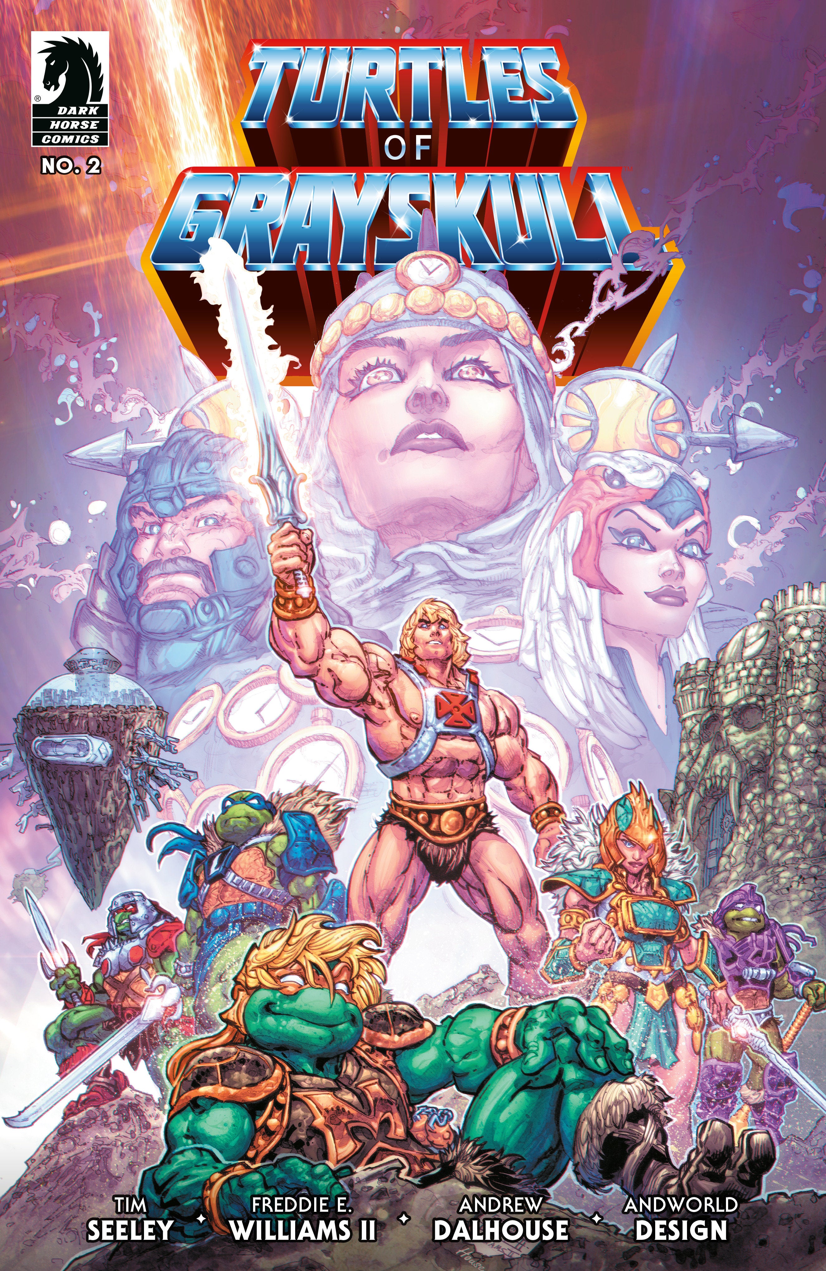 MoU/ TMNT Turtles Of Grayskull #2 DH A Williams II Release 10/30/2024 | BD Cosmos