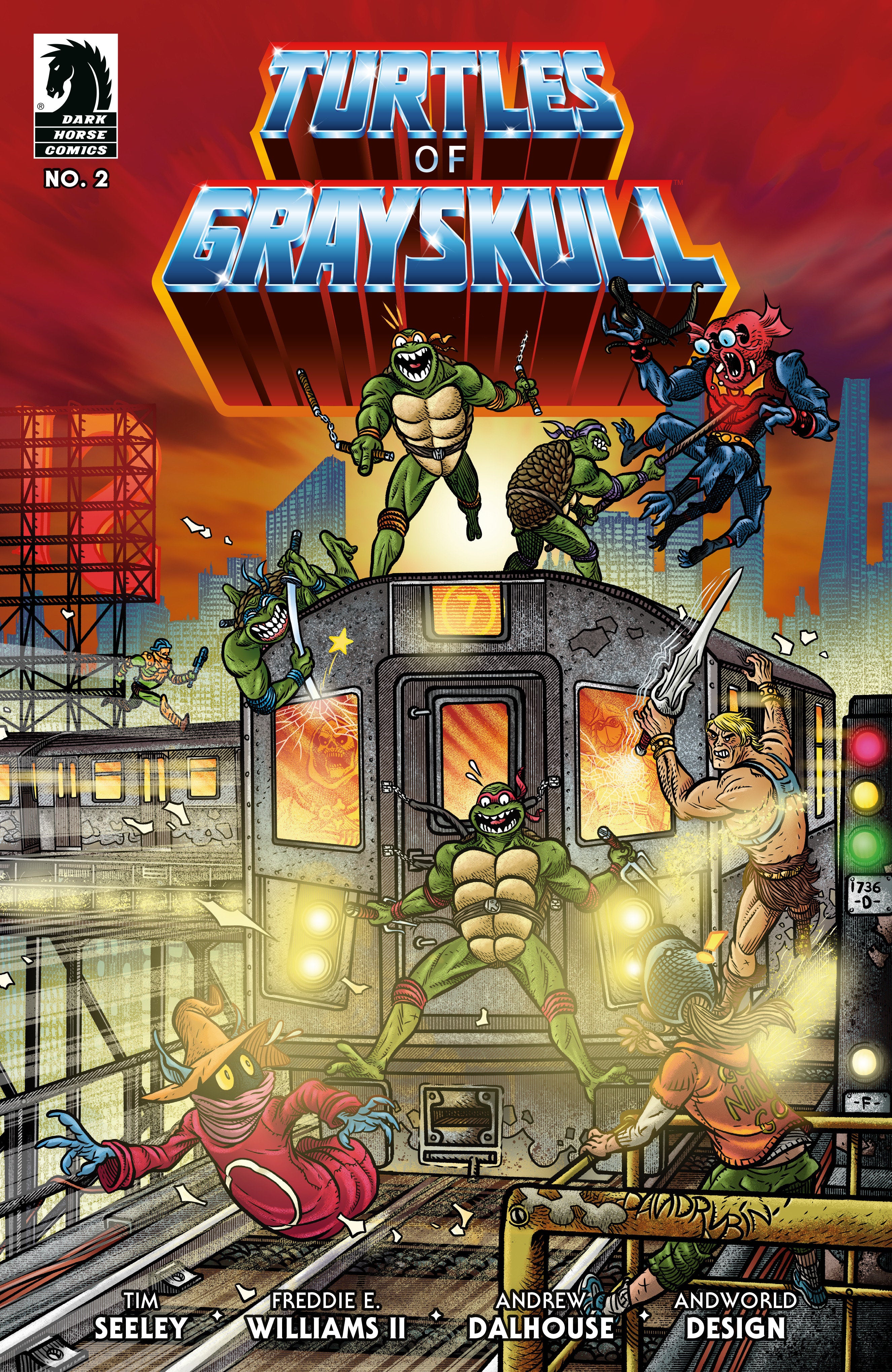 MoU/ TMNT Turtles Of Grayskull #2 DH C RubíN Release 10/30/2024 | BD Cosmos