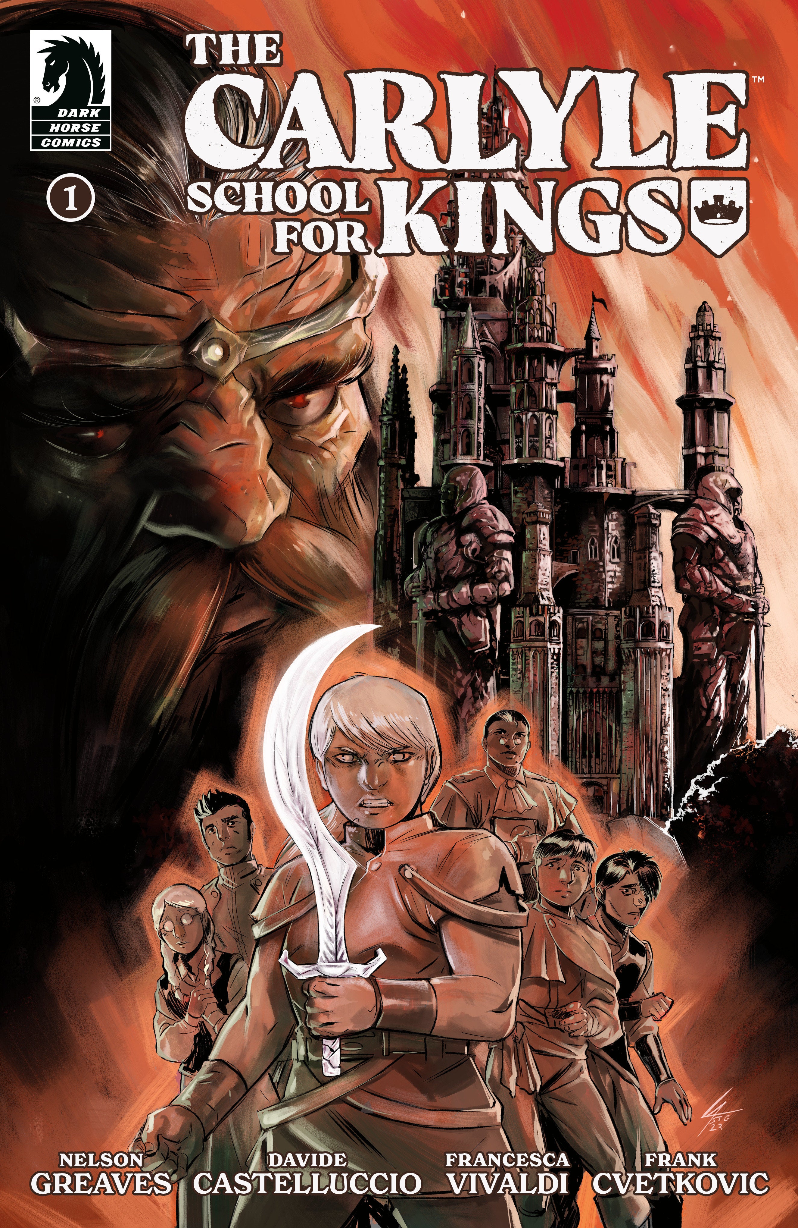 Carlyle School For Kings #1 DH A Castellucio Release 10/30/2024 | BD Cosmos