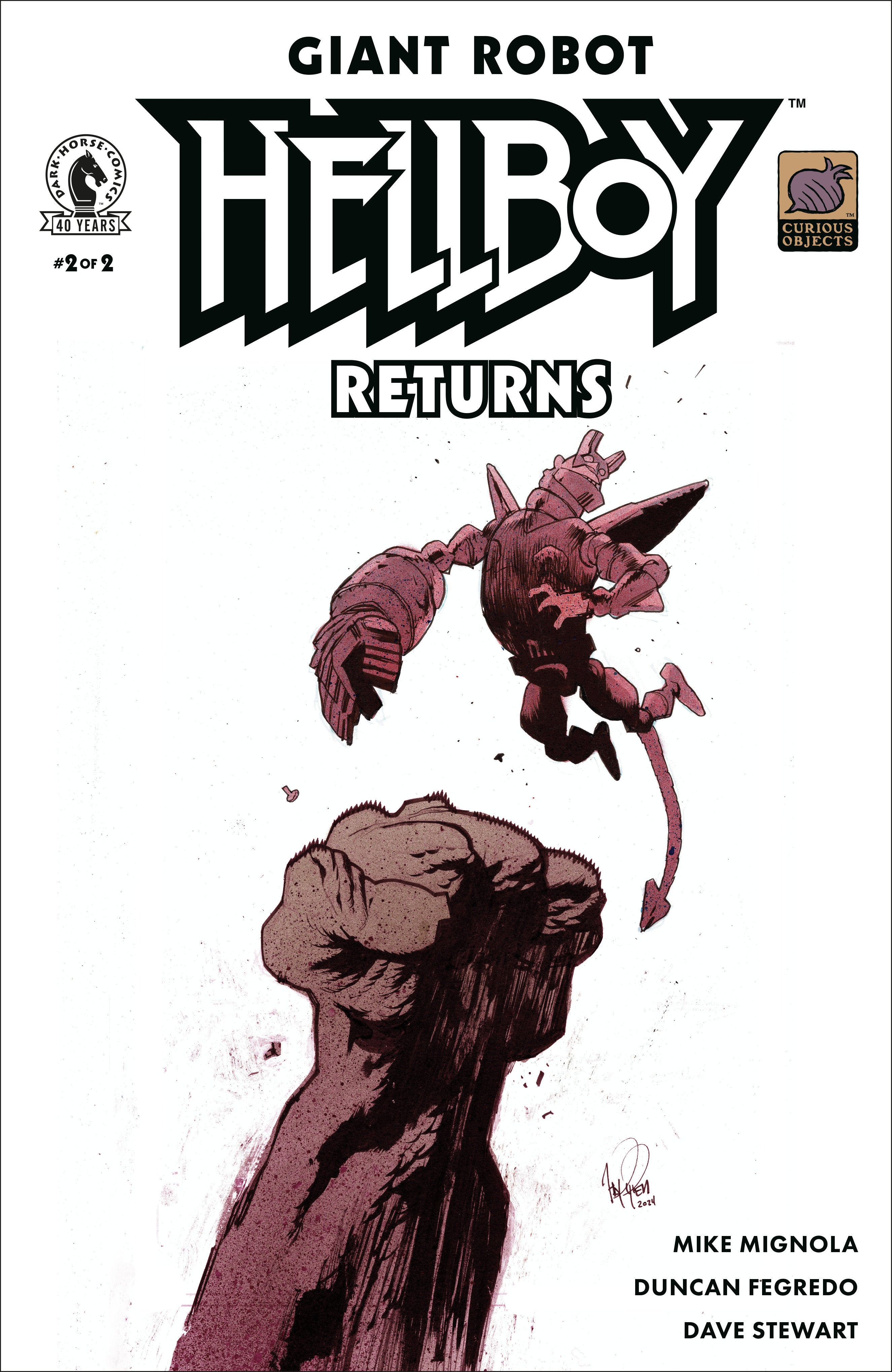 Giant Robot Hellboy Returns #2 Dark Horse B Harren 09/02/2026 | BD Cosmos