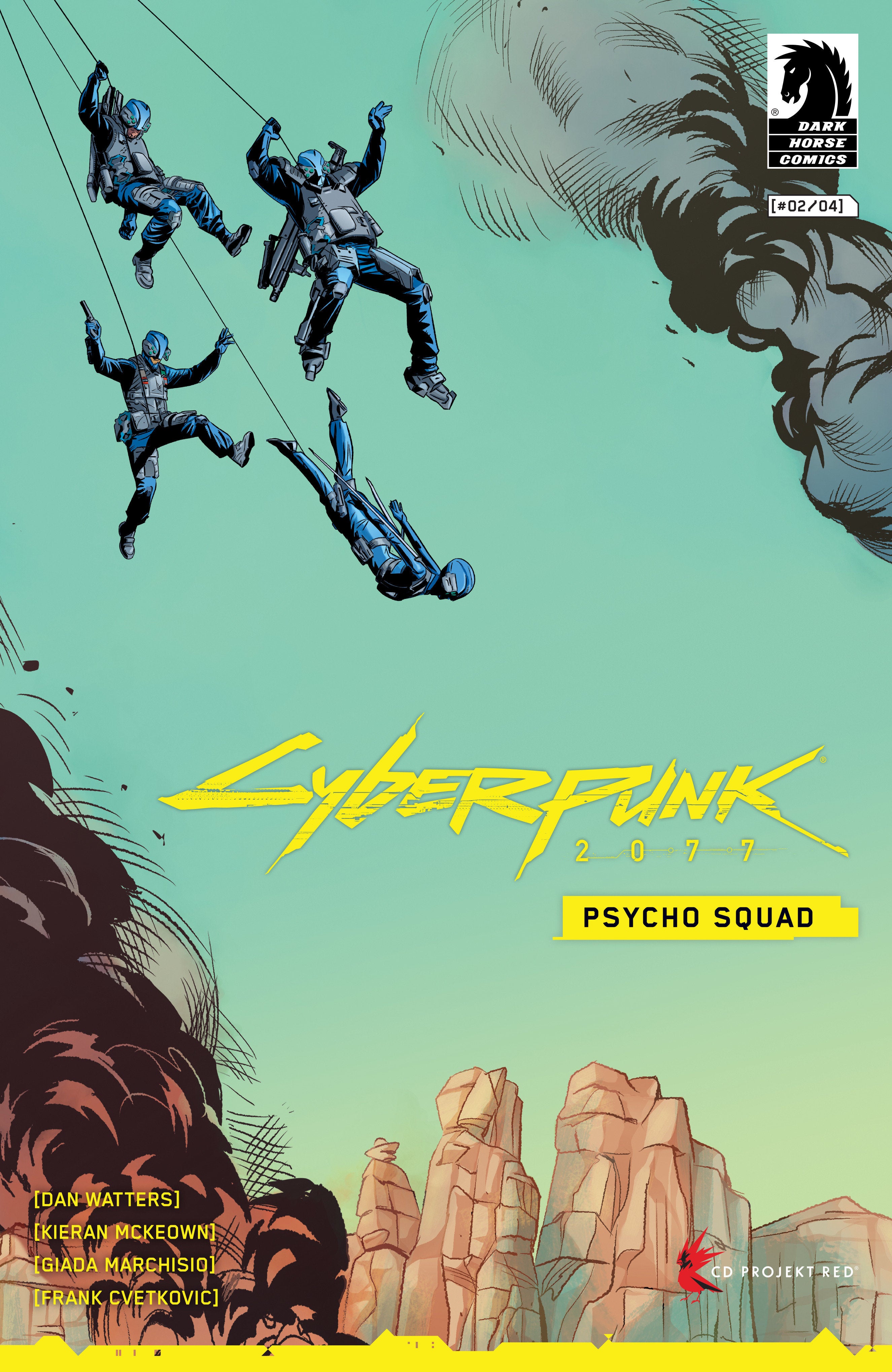 Cyberpunk 2077 Psycho Squad #2 DH A Kieran Mckeown Release 03/19/2025 | BD Cosmos