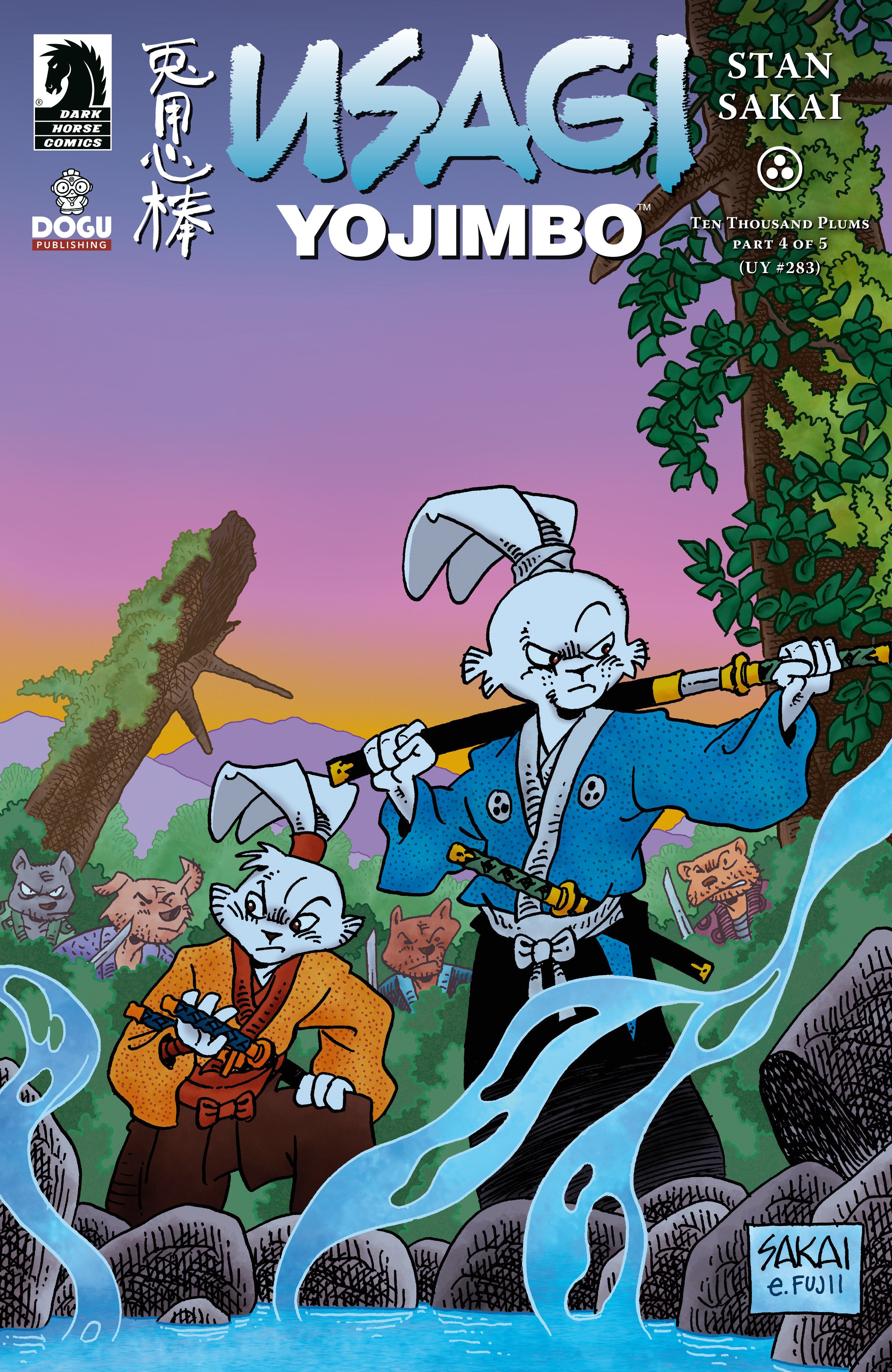 Usagi Yojimbo: Ten Thousand Plums #4 (Cover A) (Stan Sakai) | BD Cosmos