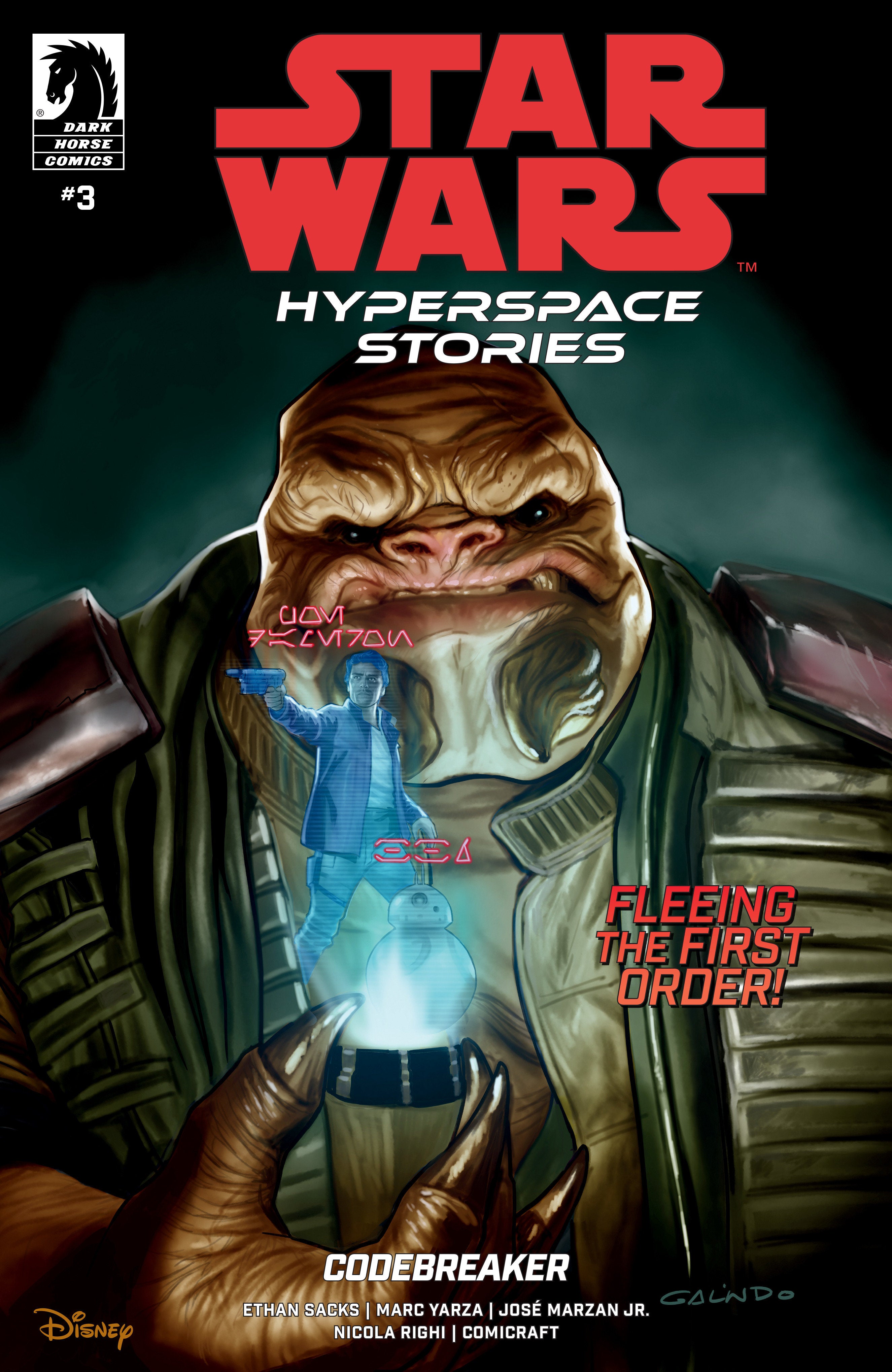 Star Wars Hyperspace Stories Codebreaker #3 Dark Horse A Galindo 08/27/2025 | BD Cosmos