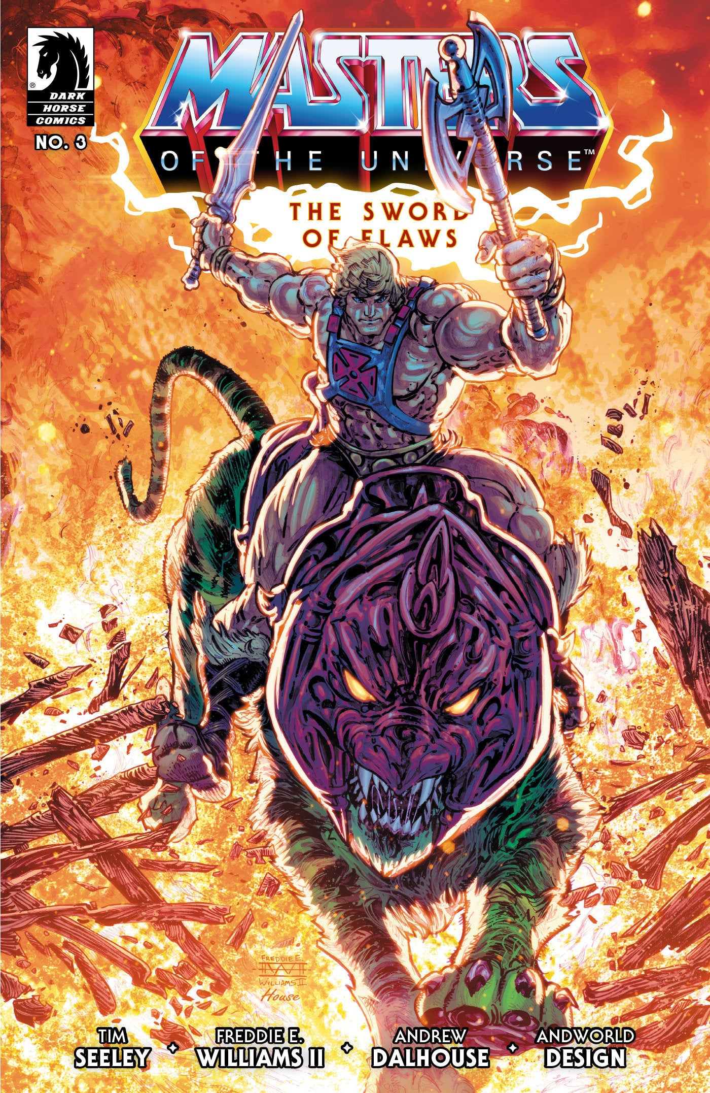 He Man And Masters Of Universe #3 Sword Of Flaws Dark Horse A Freddie E. Williams II 01/14/2026 | BD Cosmos