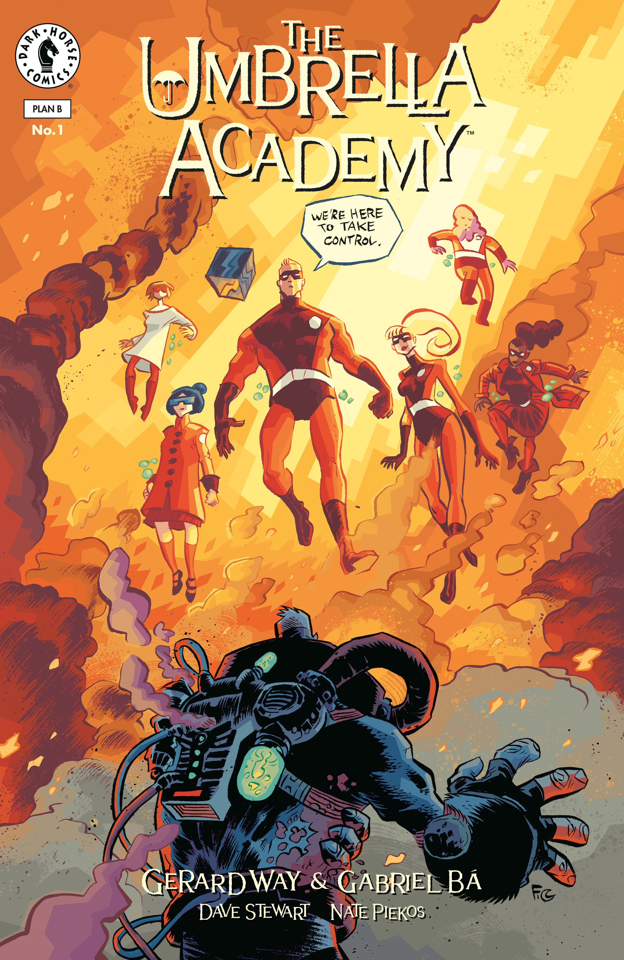 The Umbrella Academy: Plan B #1 (Cover B) (Fabio Moon) | BD Cosmos