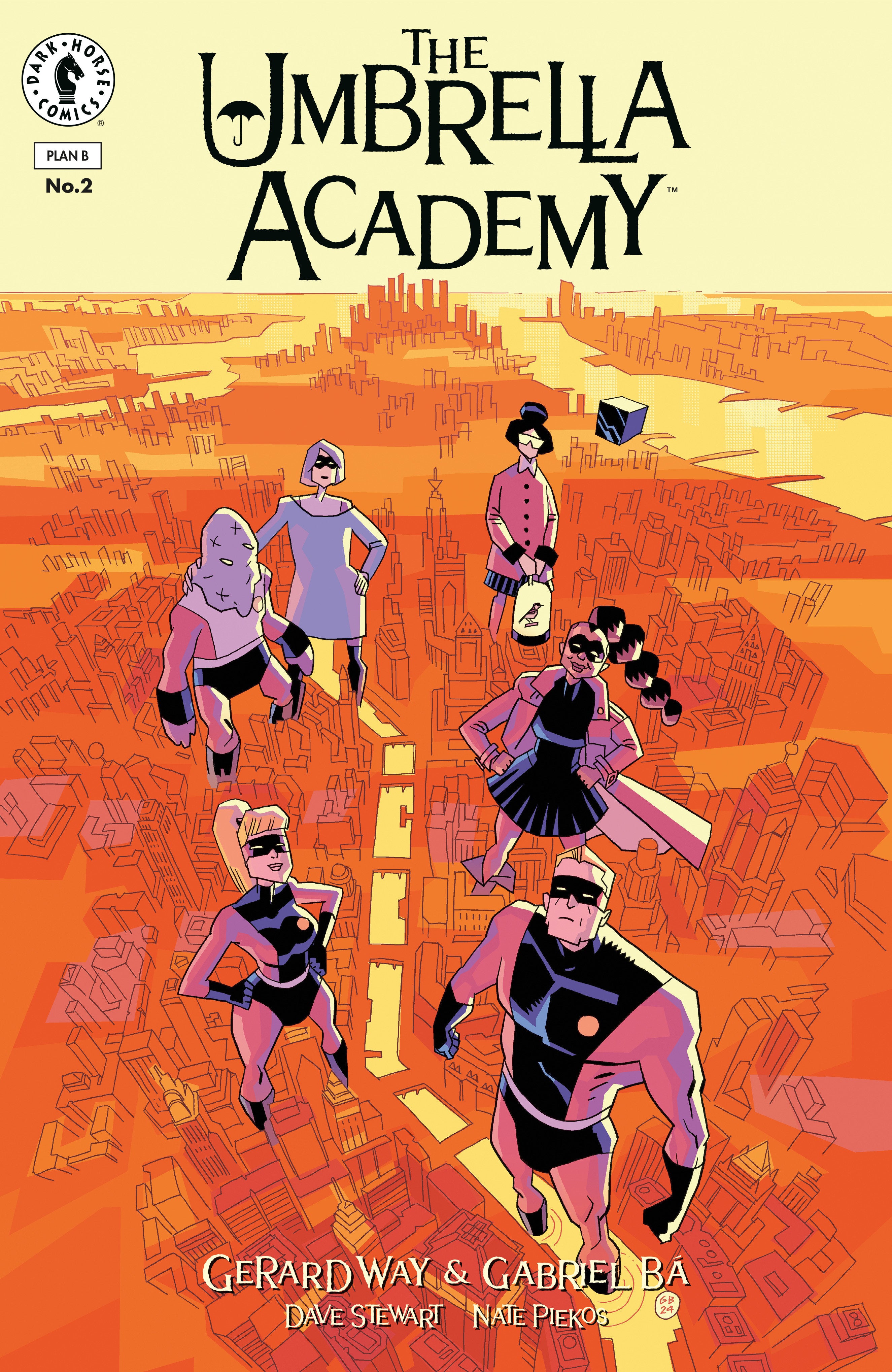 The Umbrella Academy Plan B #2 Dark Horse A Bá 08/20/2025 | BD Cosmos