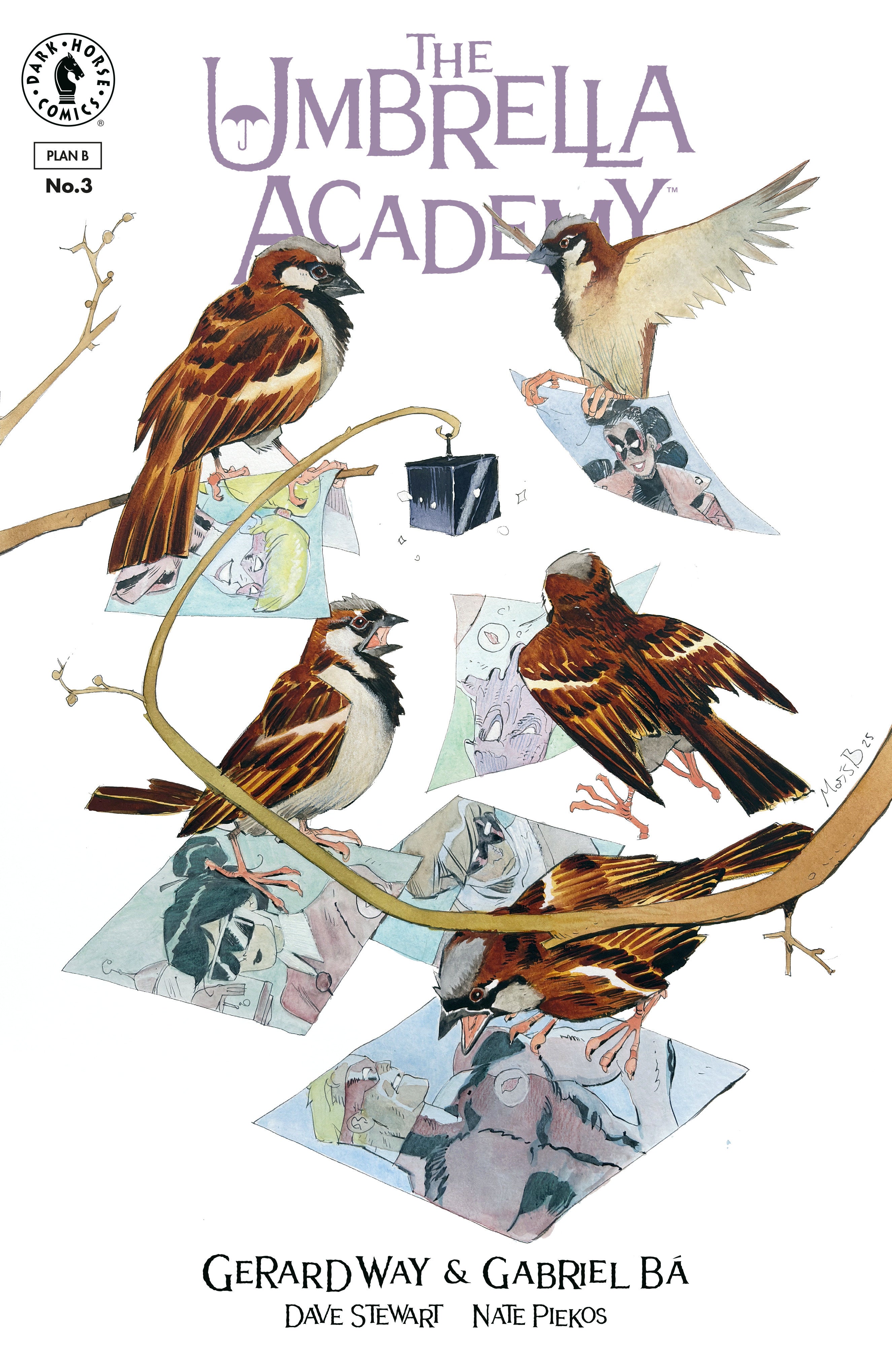 The Umbrella Academy: Plan B #3 (Cover B) (Matias Bergara) | BD Cosmos