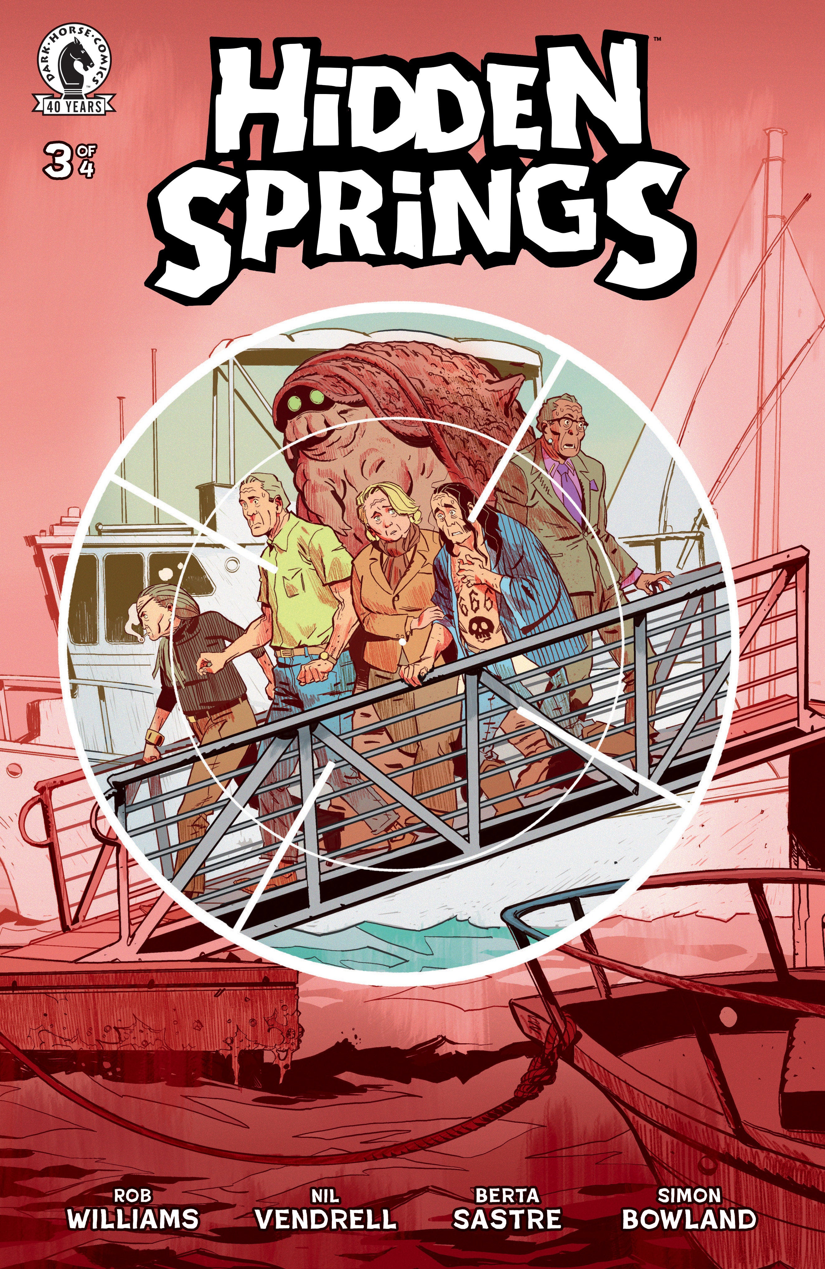 Hidden Springs #3 Dark Horse A Vendrell 07/22/2026 | BD Cosmos