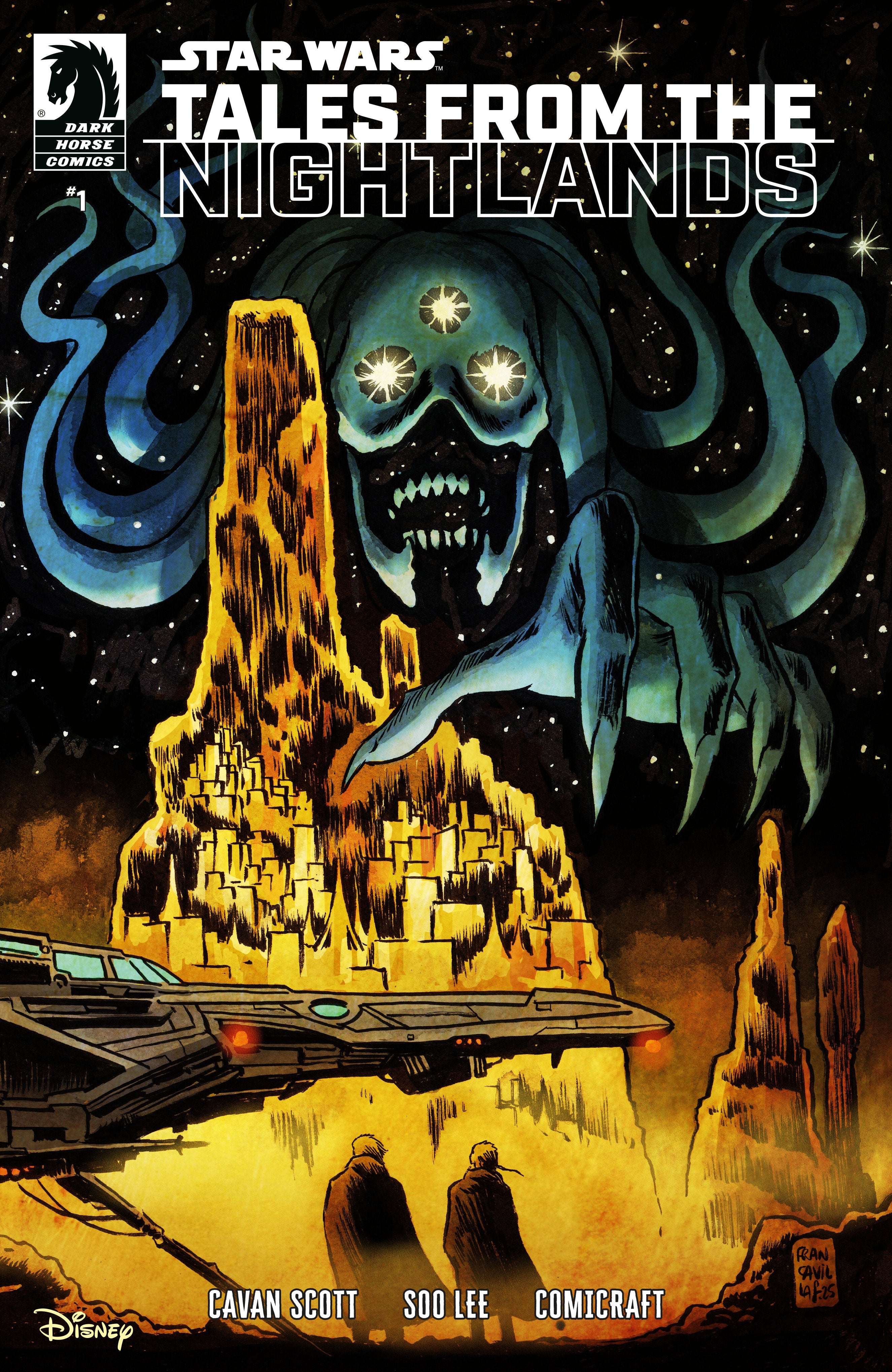 Star Wars: Tales From Nightlands #1 Dark Horse A Francavilla Release 09/10/2025 | BD Cosmos