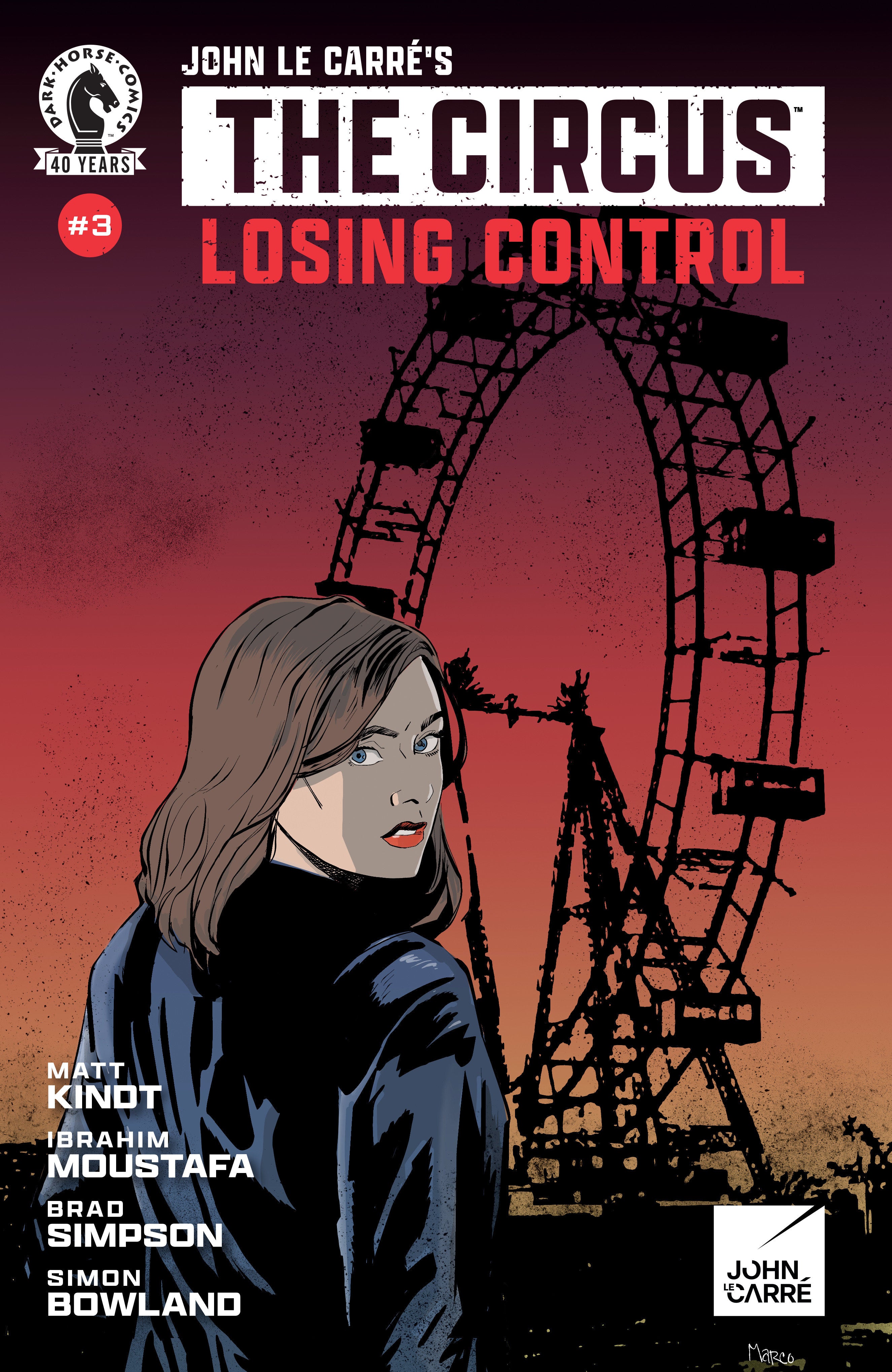 John Le Carre's The Circus Losing Control #3 A Dark Horse Finnegan 02/04/2026 | BD Cosmos
