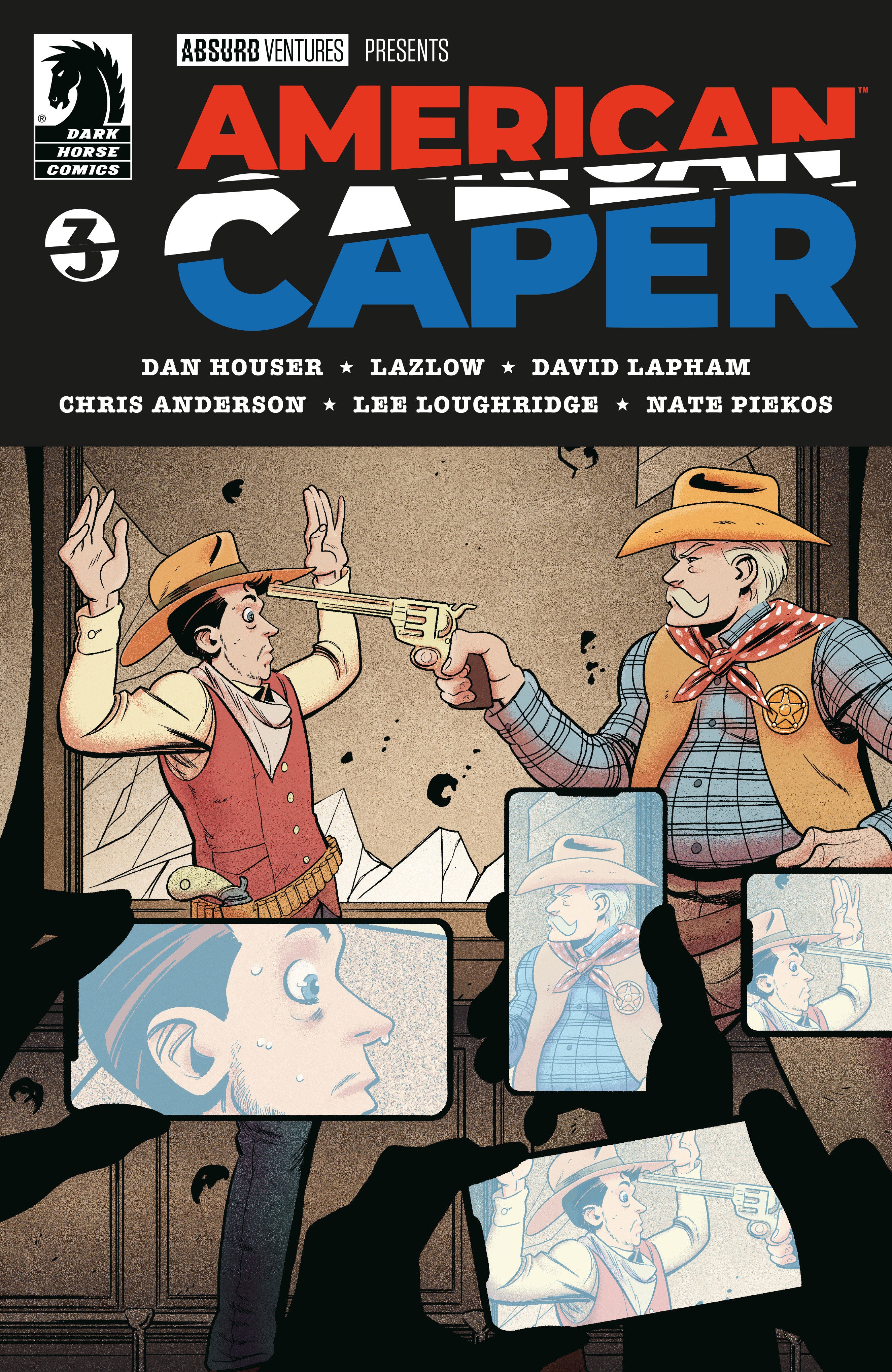 American Caper #3 DARKHORSE A Tyler Boss 01/21/2026 | BD Cosmos