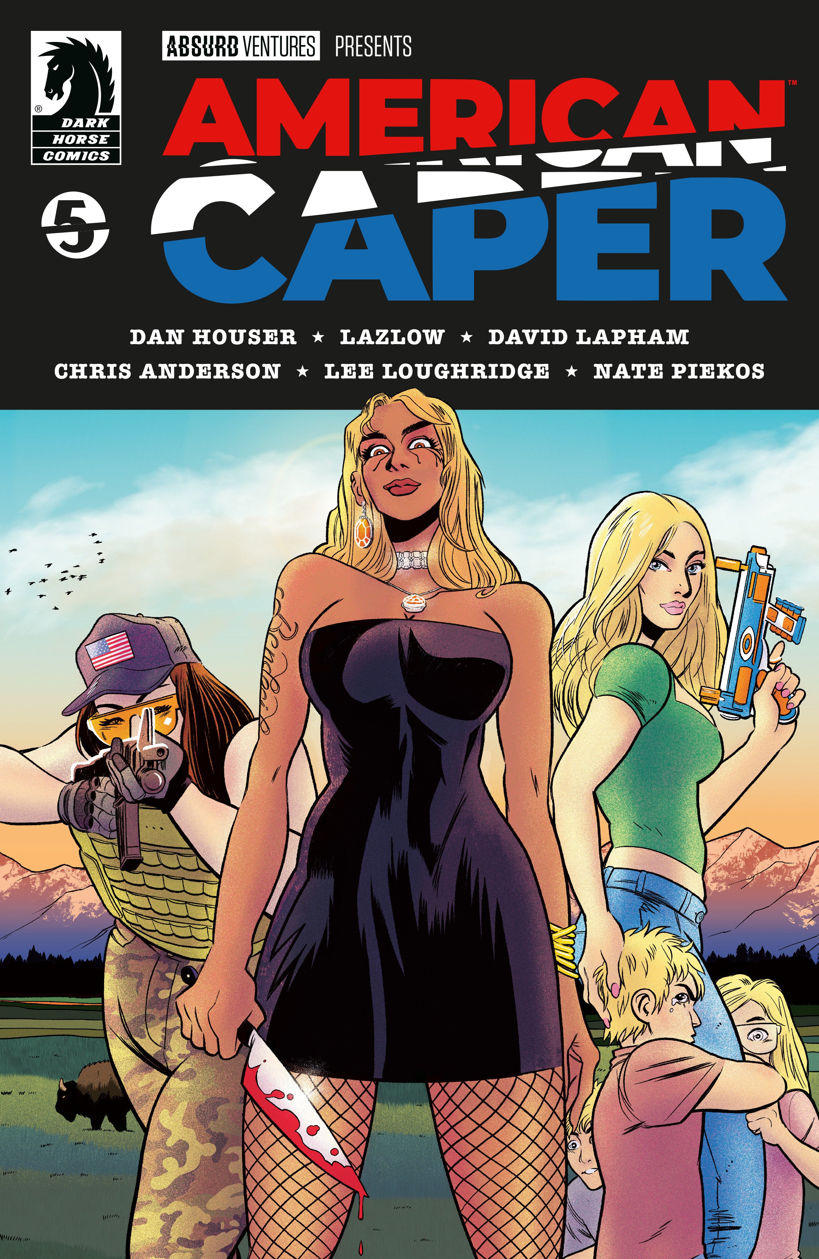 American Caper #5 DARKHORSE A Tyler Boss 03/18/2026 | BD Cosmos
