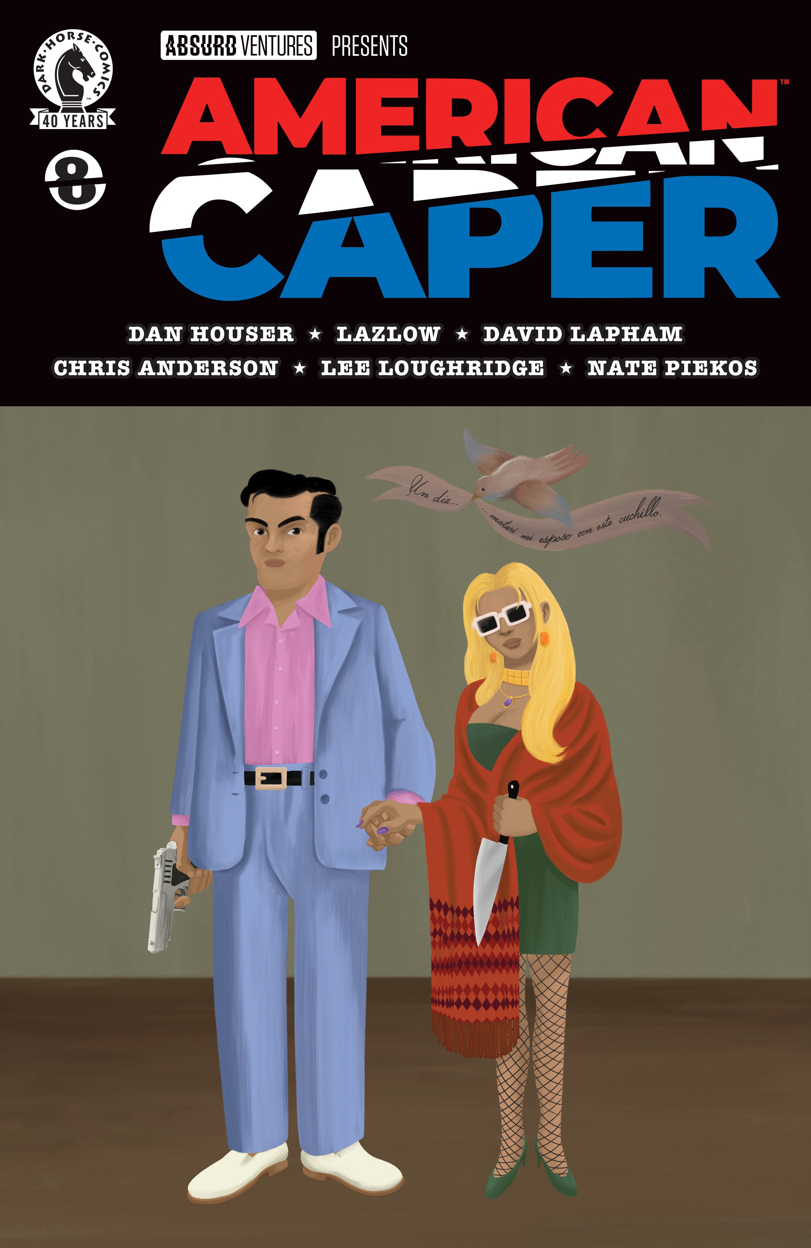 American Caper #8 DARKHORSE A Tyler Boss 06/24/2026 | BD Cosmos