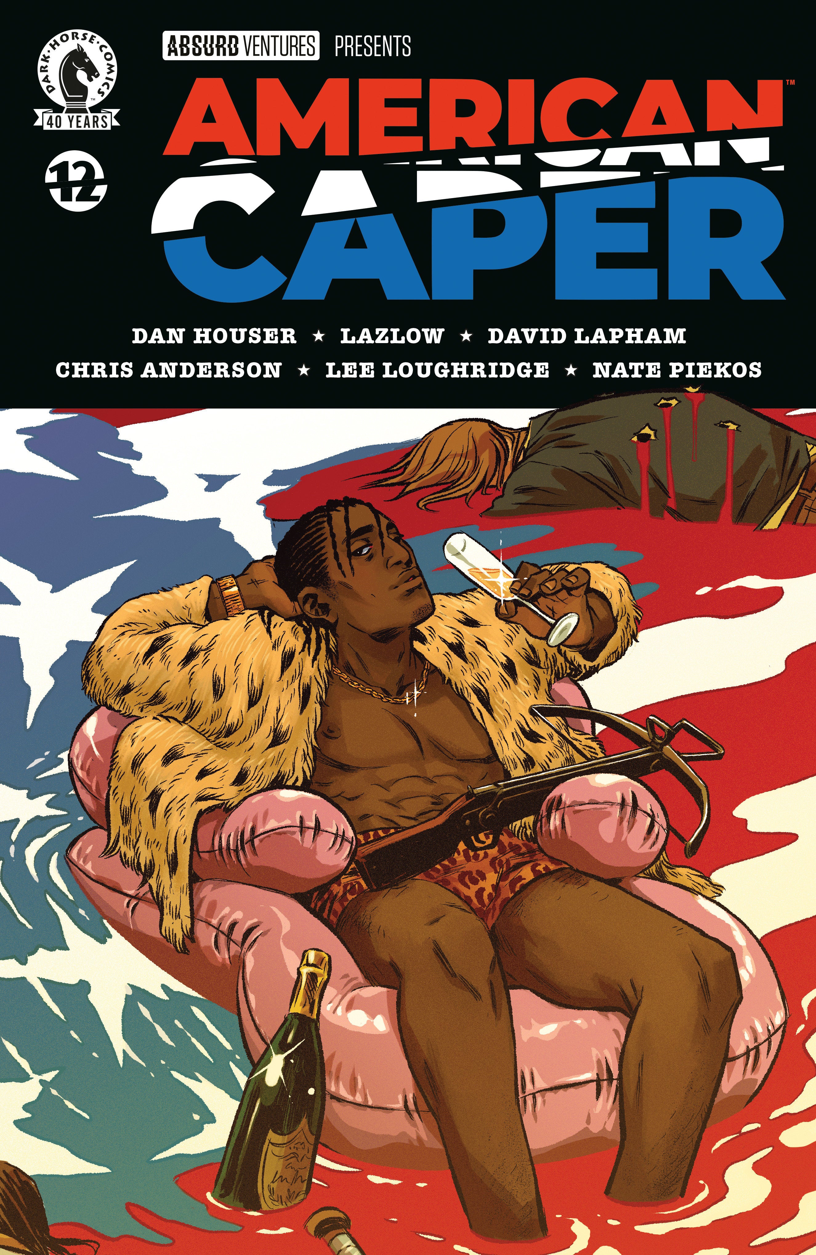 American Caper #12 (Cover B) (Becky Cloonan) | BD Cosmos