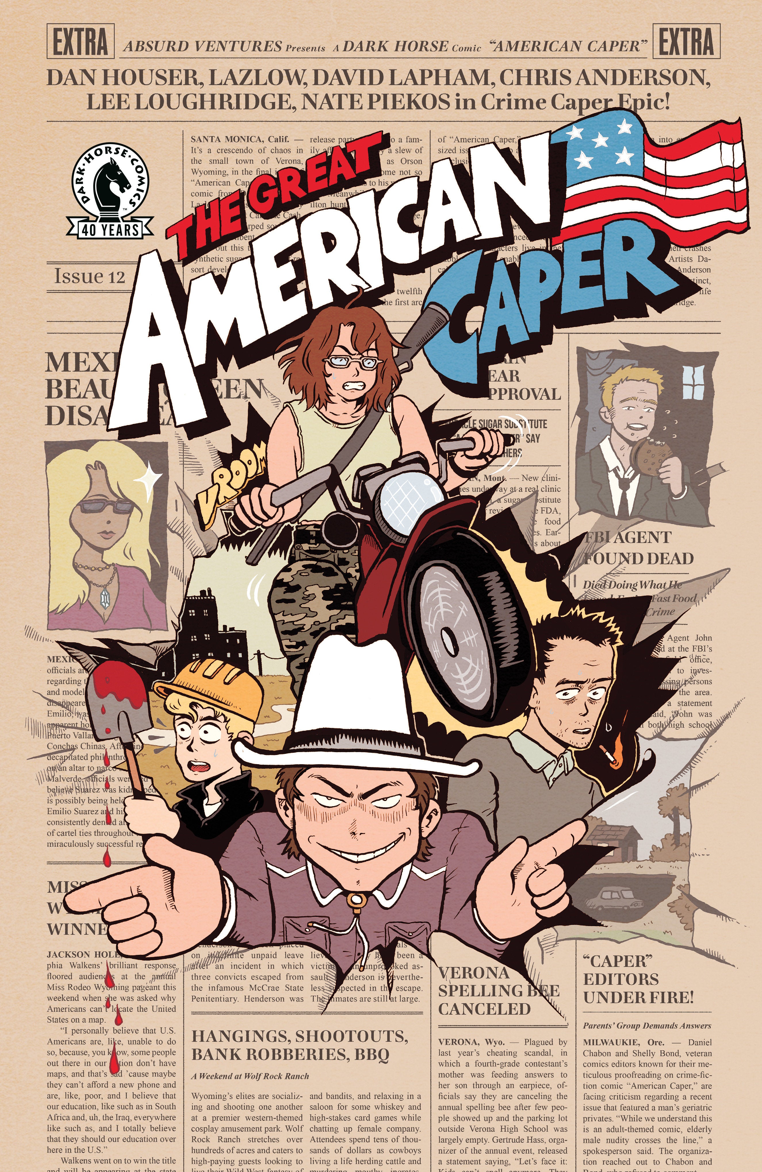 American Caper #12 (Cover C) (Caroline Cash) | BD Cosmos
