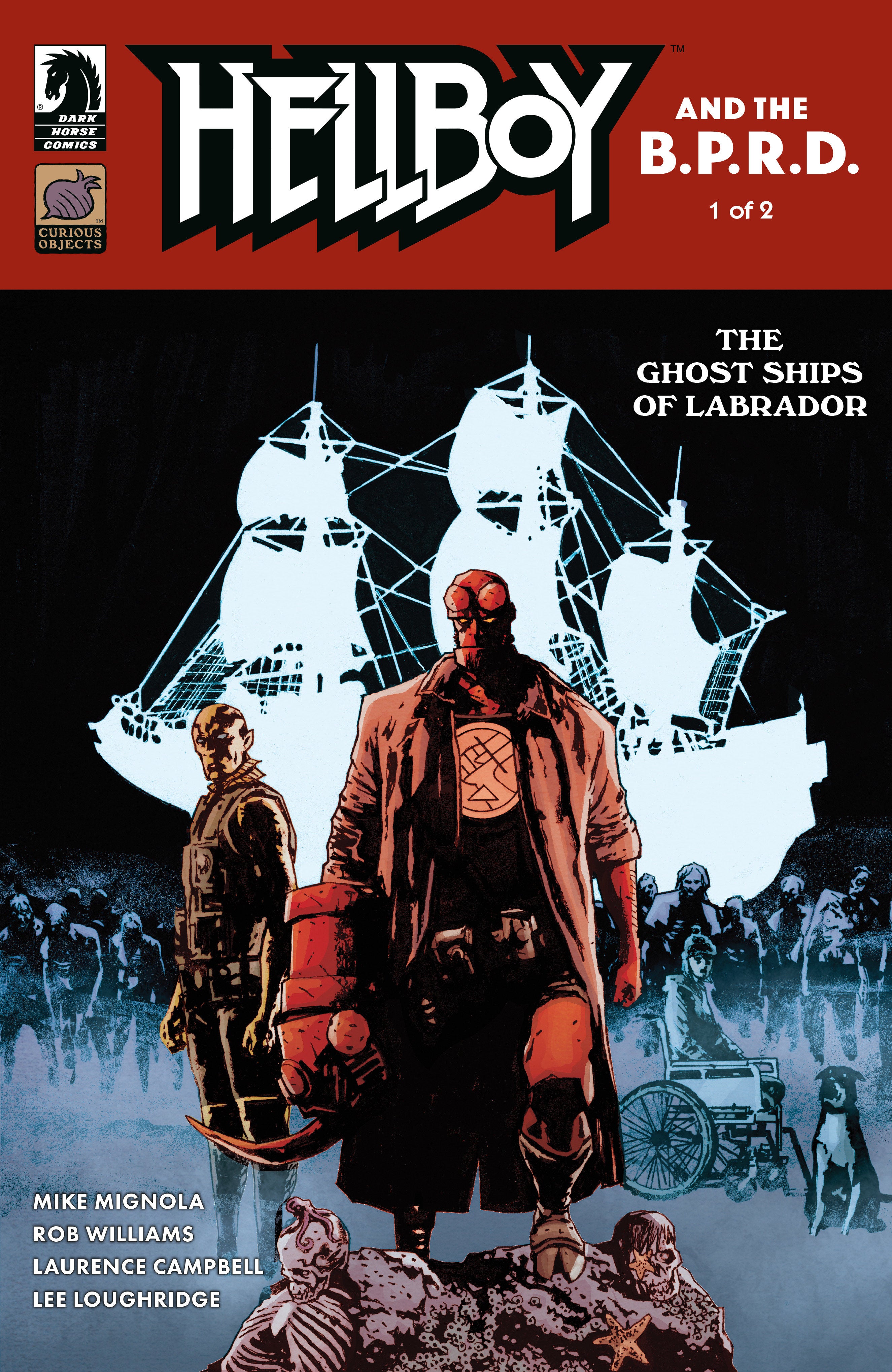 Hellboy & B.P.R.D.: Ghost Ships Labrador #1 Dark Horse A Laurence Campbell 11/12/2025 | BD Cosmos
