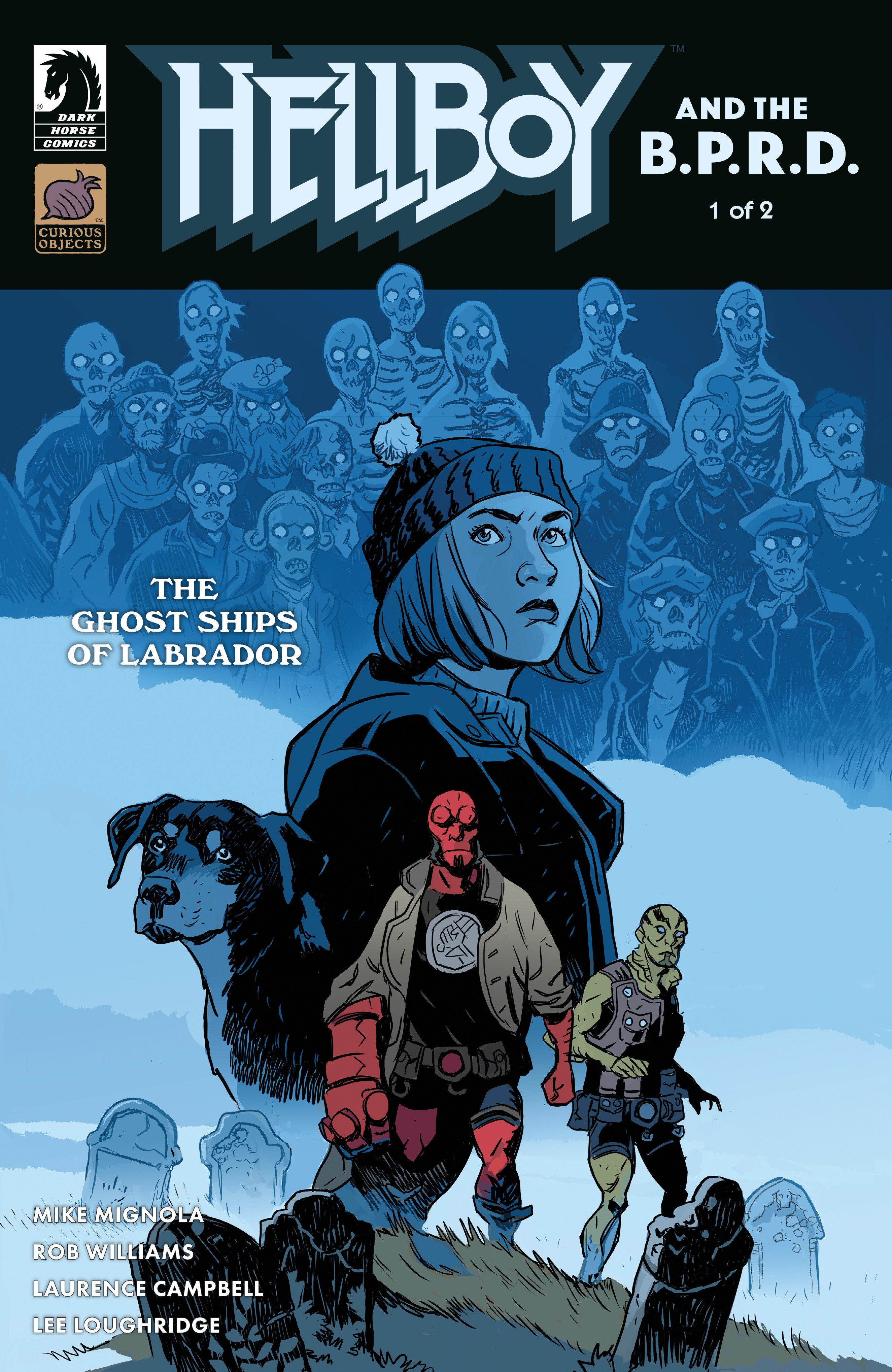 Hellboy & B.P.R.D.: Ghost Ships Labrador #1 Dark Horse B Matt Smith 11/12/2025 | BD Cosmos