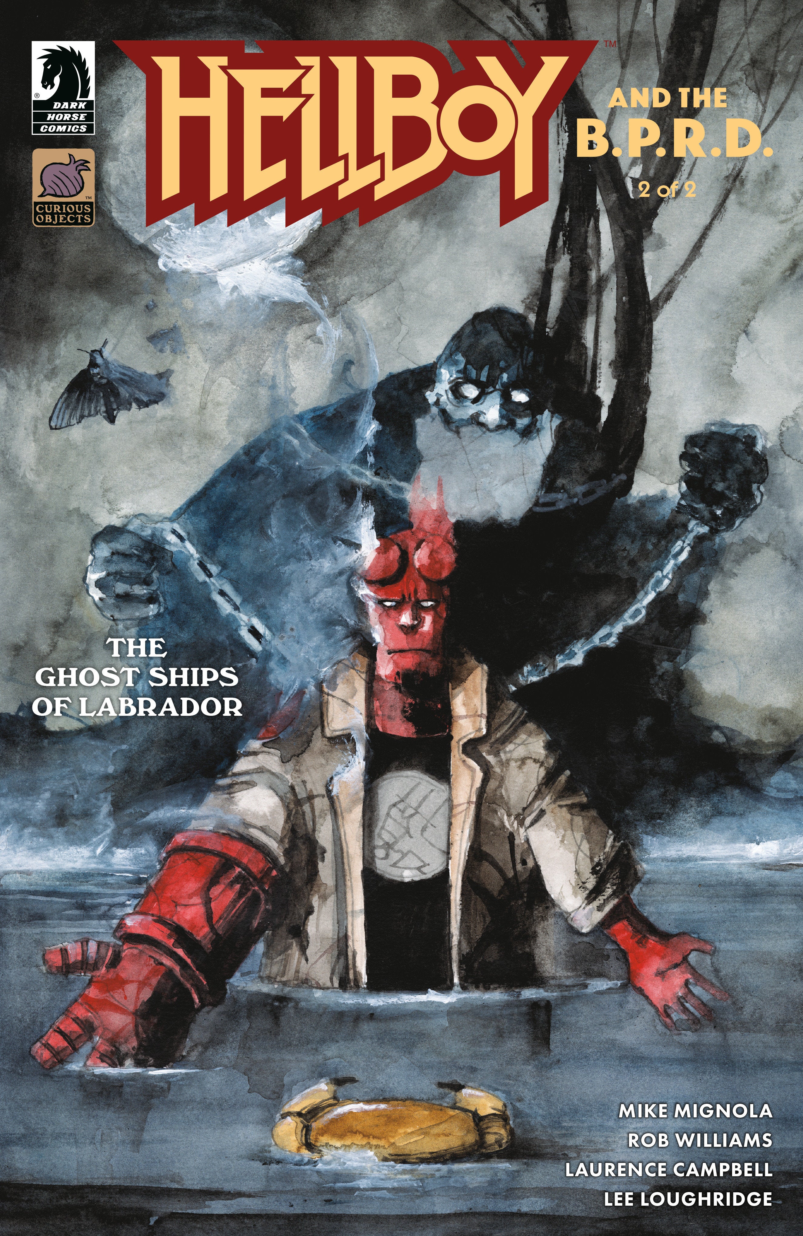 Hellboy & B.P.R.D. Ghost Ships Of Labrador #2 Dark Horse B Serra 01/07/2026 | BD Cosmos