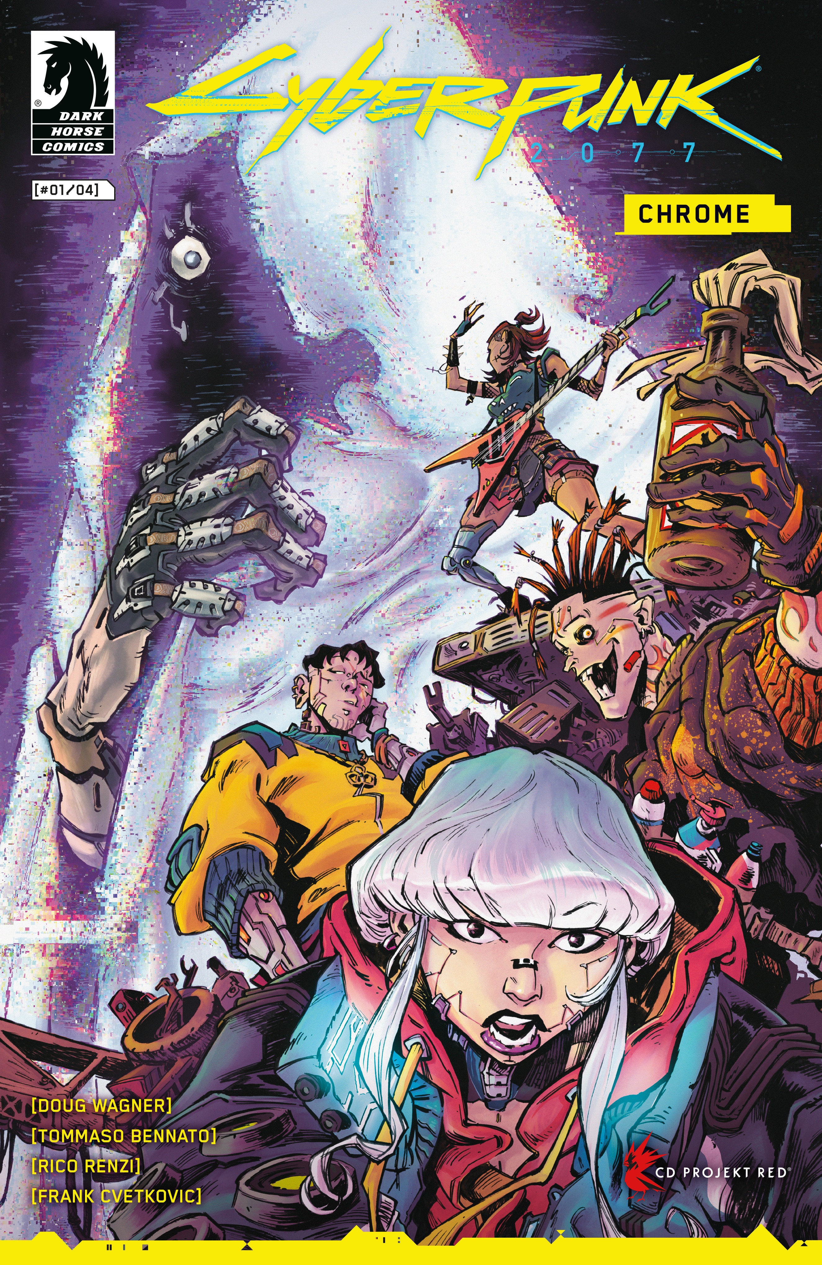 Cyberpunk 2077 Chrome #1 Dark Horse A Bennato 01/14/2026 | BD Cosmos
