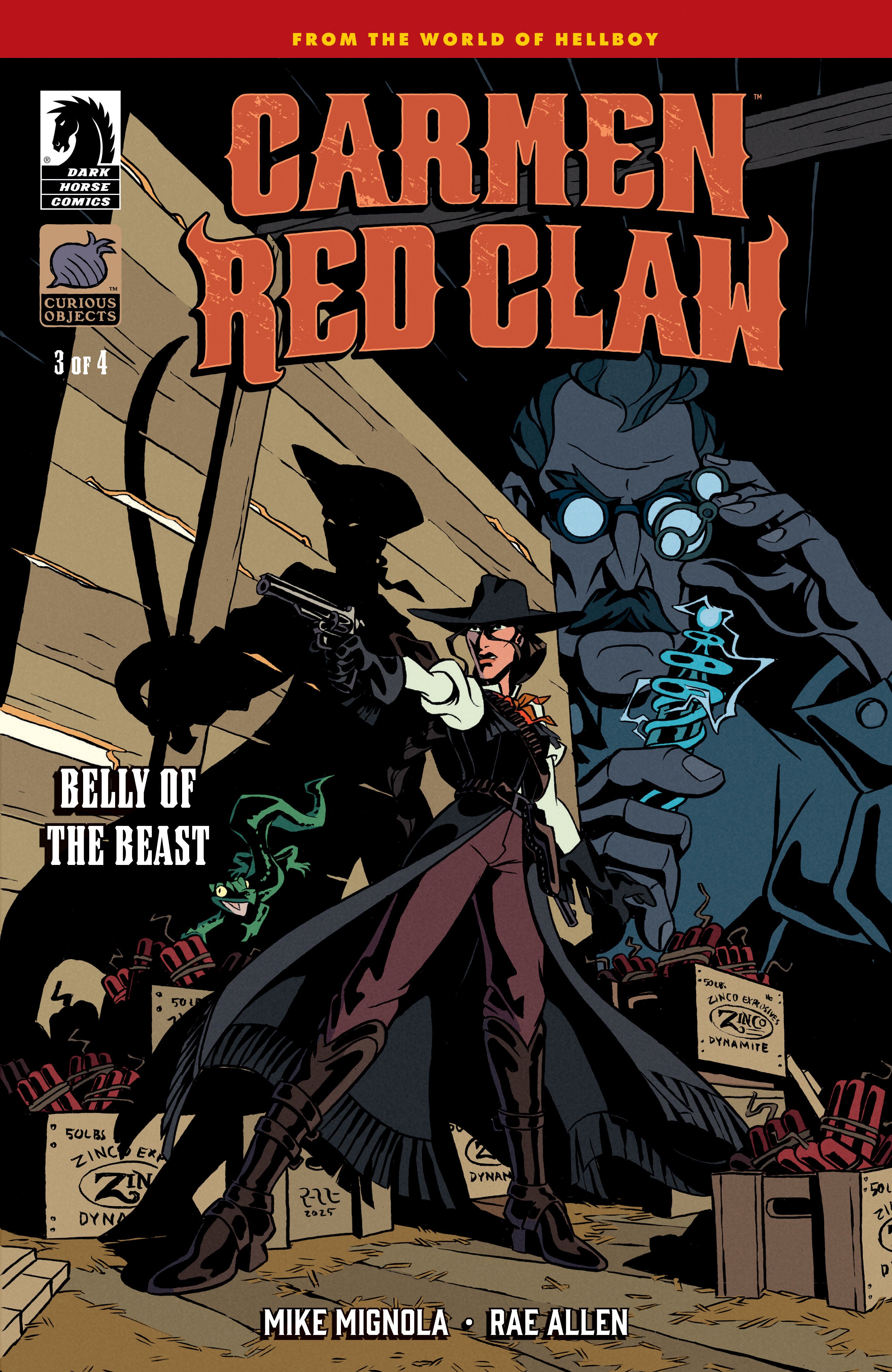 Carmen Red Claw Belly Of The Beast #3 DARKHORSE A Allen 03/18/2026 | BD Cosmos