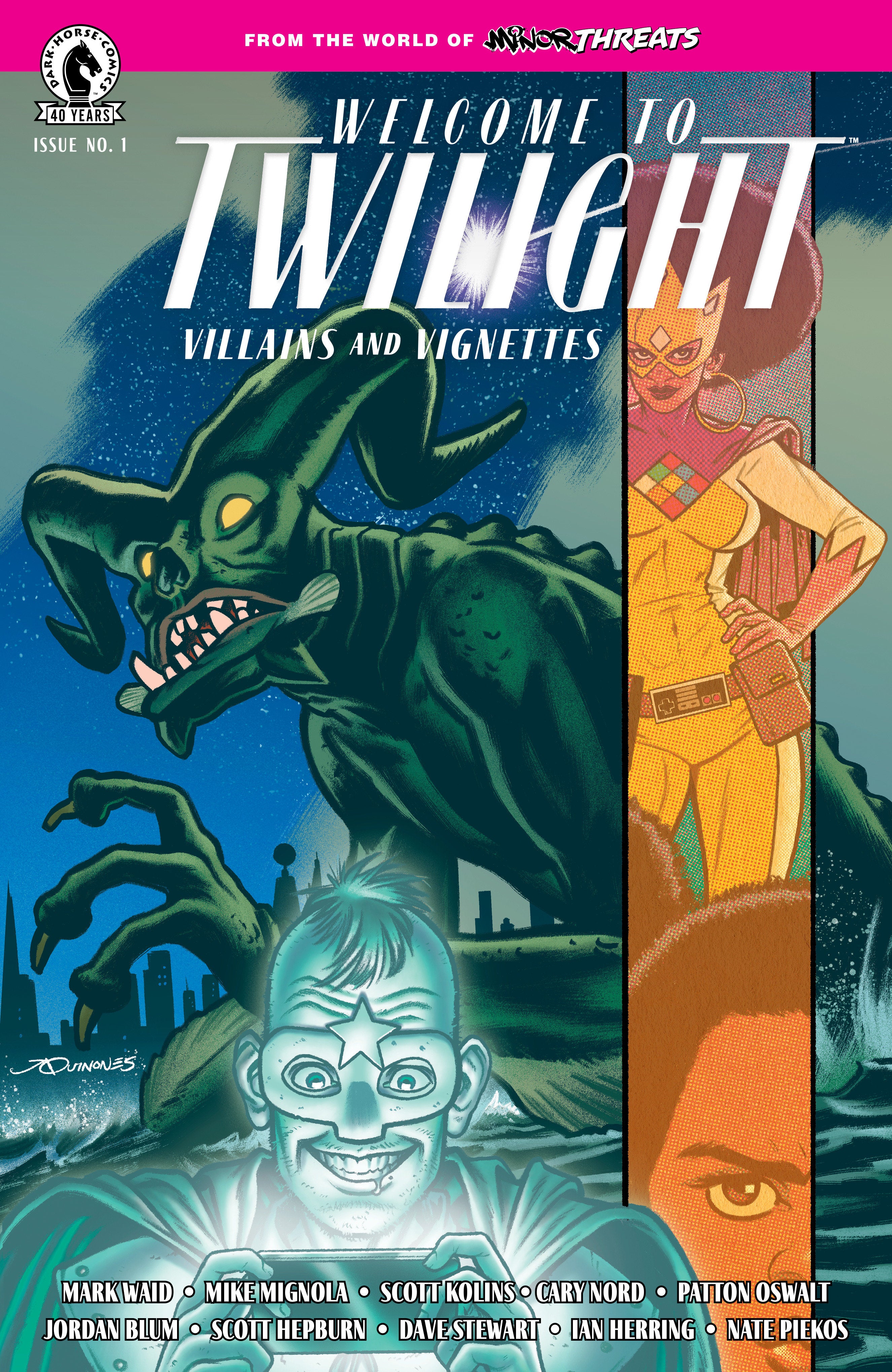 Minor Threats: Welcome To Twilight: Villains And Vignettes #1 Dark Horse B Quinones 10/28/2026 | BD Cosmos